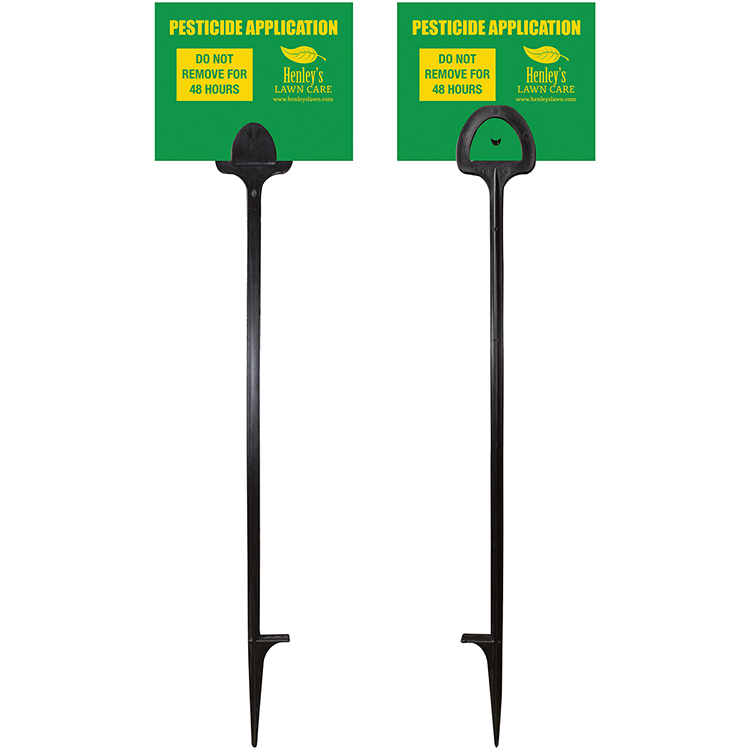 5" x 4" Value Marking Signs - Two Color, Front & Back 2