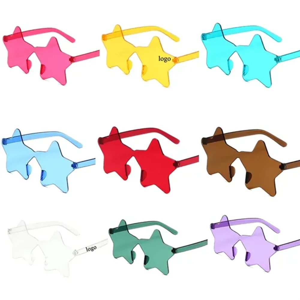 Star Shaped Rimless Sunglasses 5