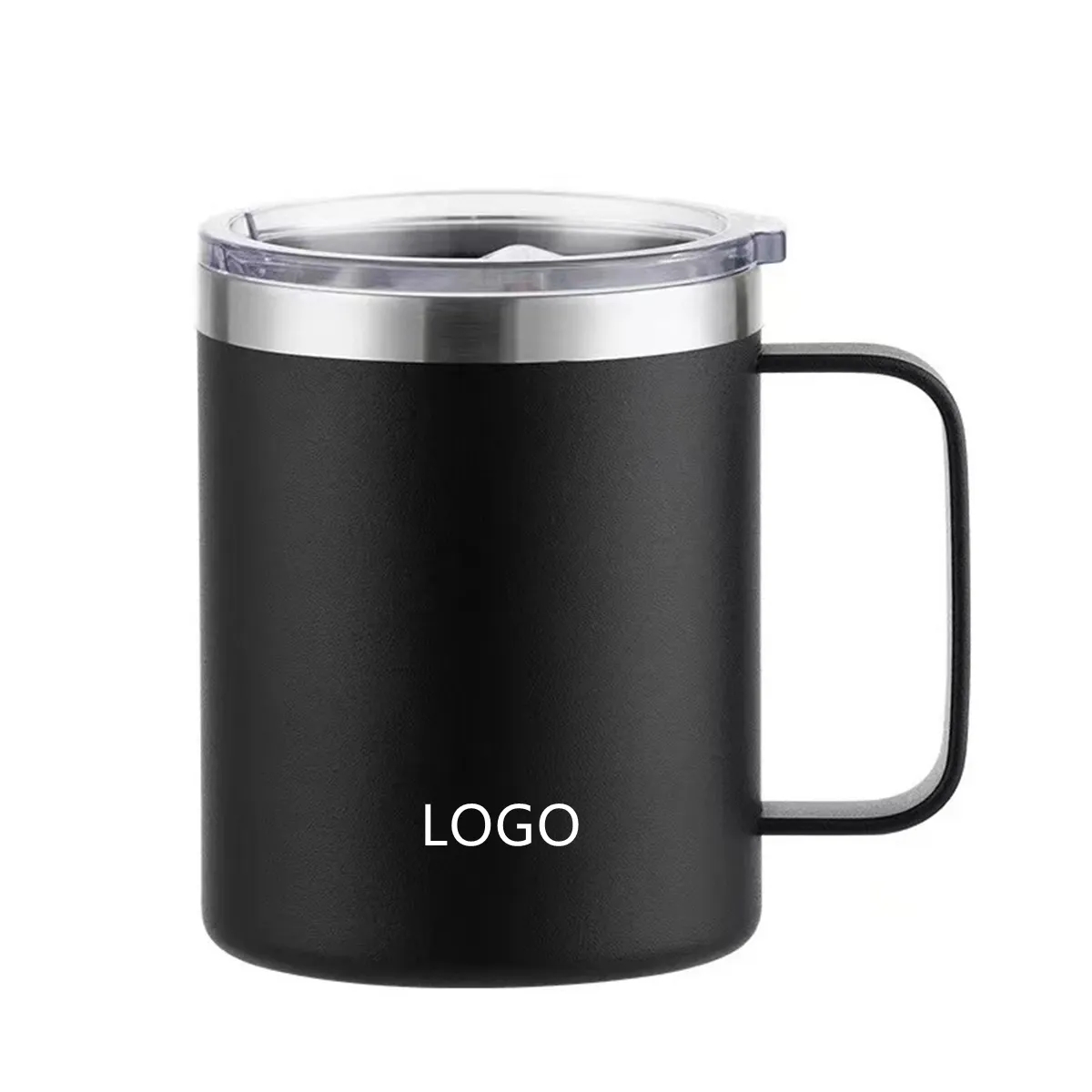 Stackable Mug Vacuum 12oz Coffee Travel Cup with Handle 5