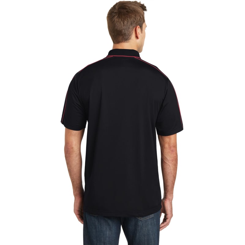 Sport-Tek Micropique Sport-Wick Piped Polo. 20