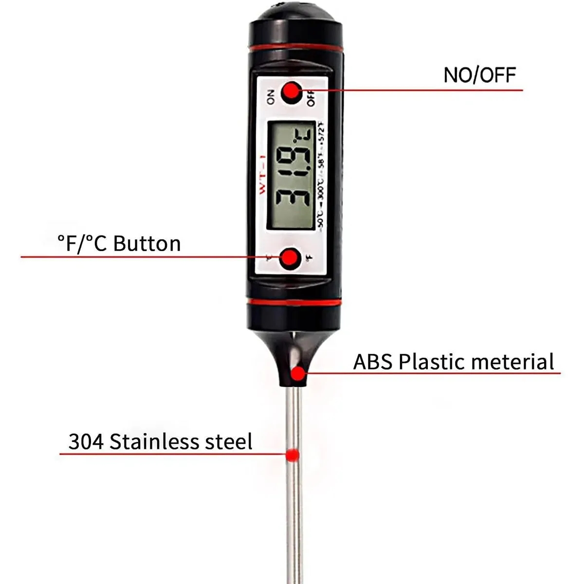 Instant Read Digital Food Thermometer 4