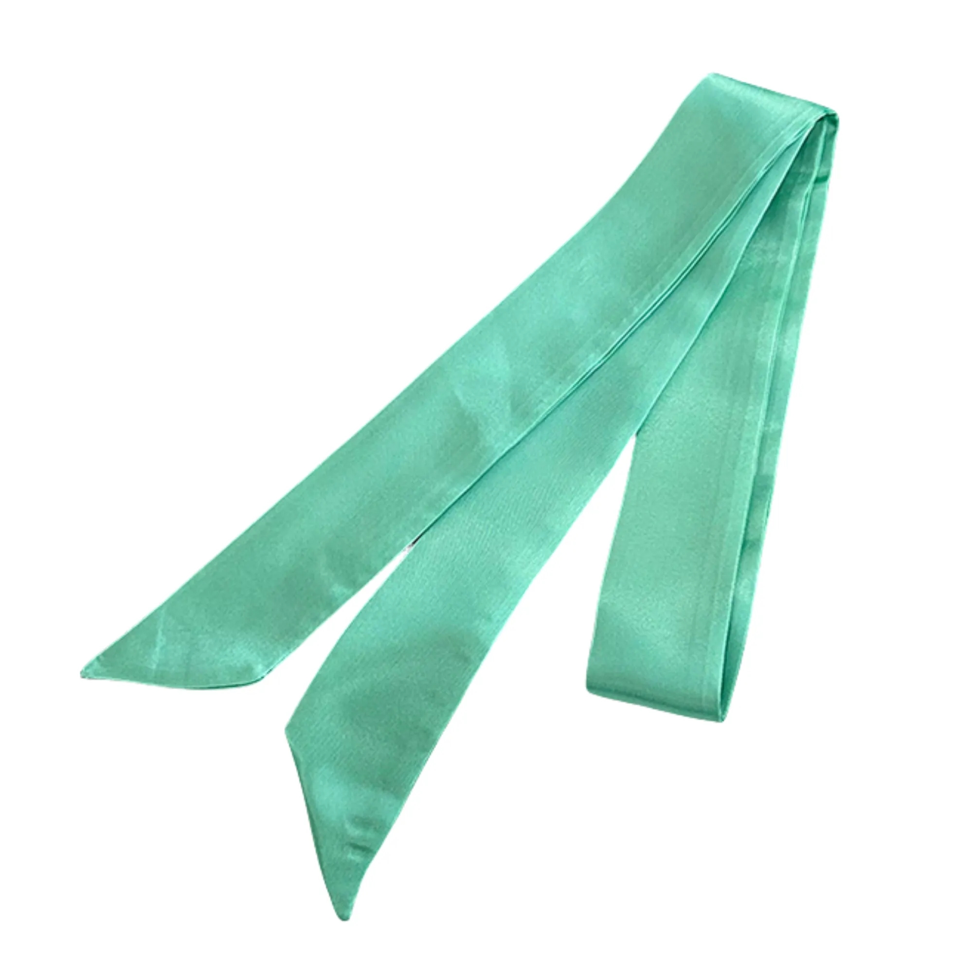 Elegant Long Scarf: Versatile Neckwear & Hair Accessory 3