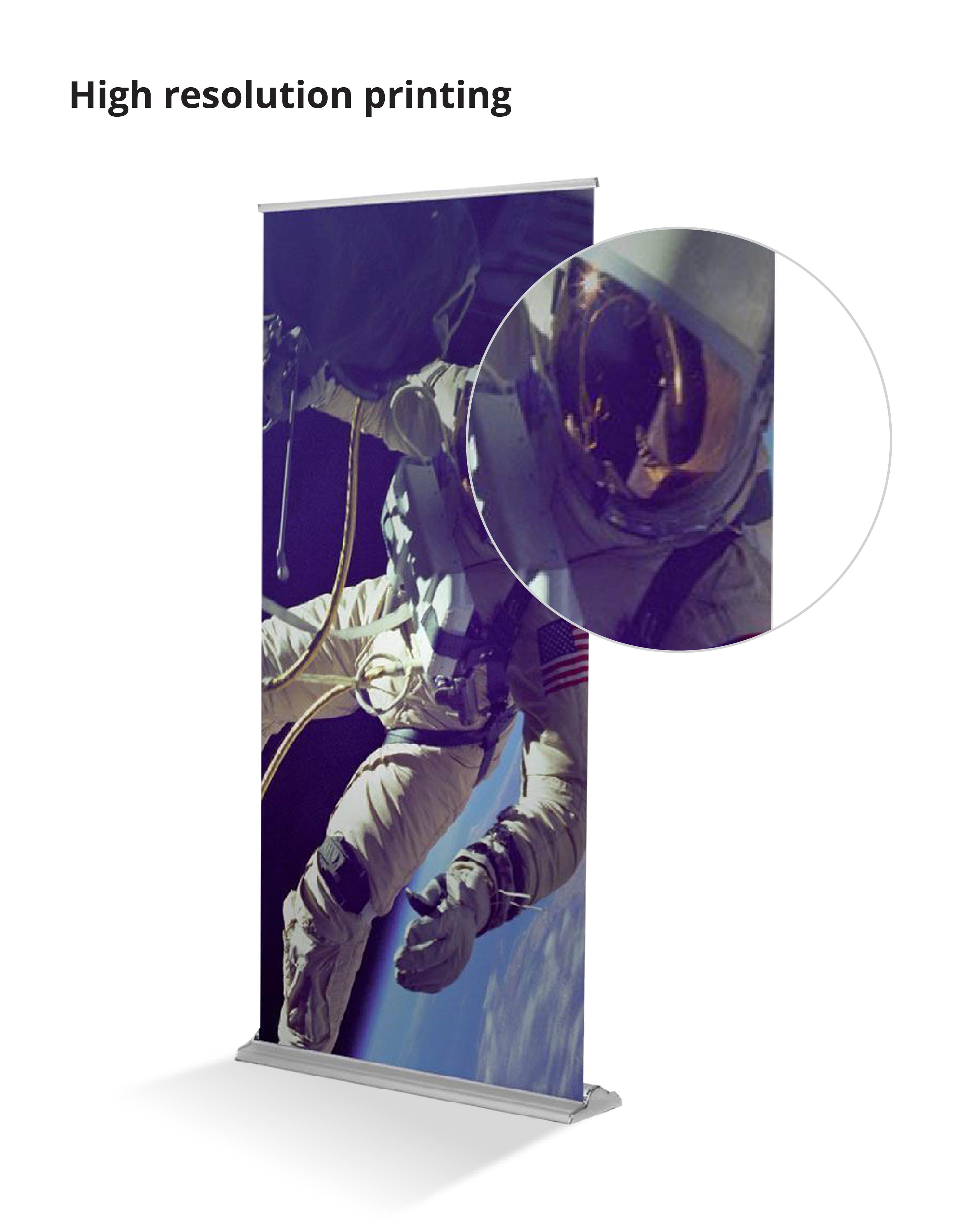 Banner Pro Retractable Stand Single Sided (48" x 92") 2