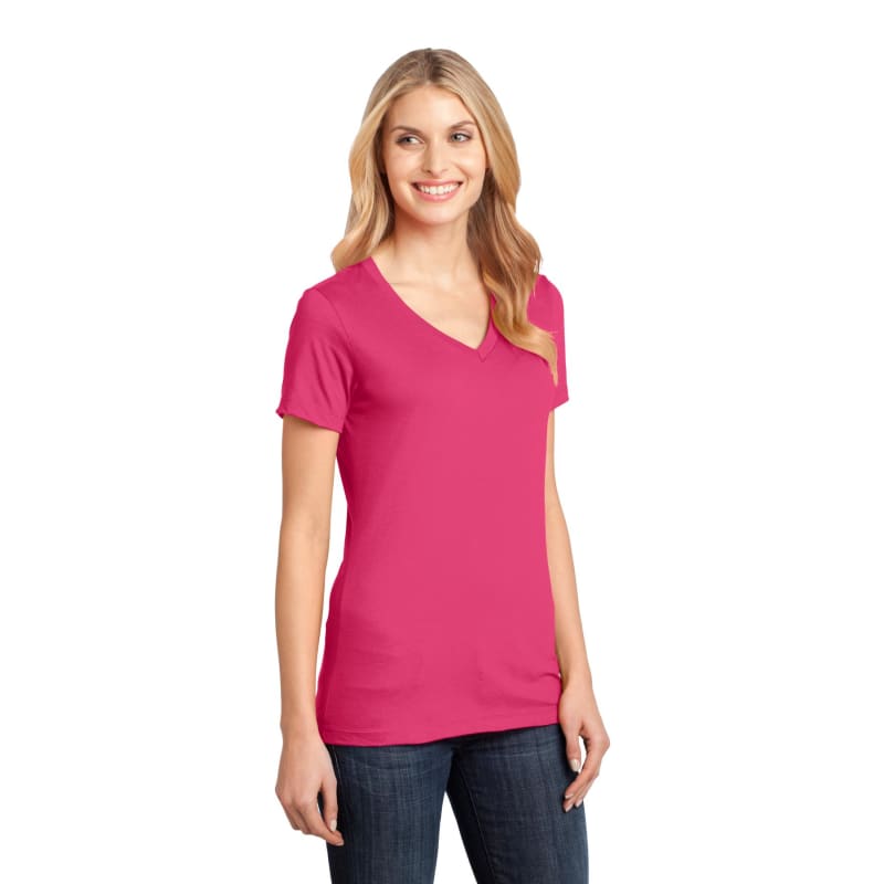 District - Women's Perfect Weight V-Neck Tee. 26
