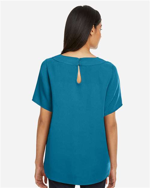 Women's Perfect Fit™ Boat Neck Blouse - DP613W 47