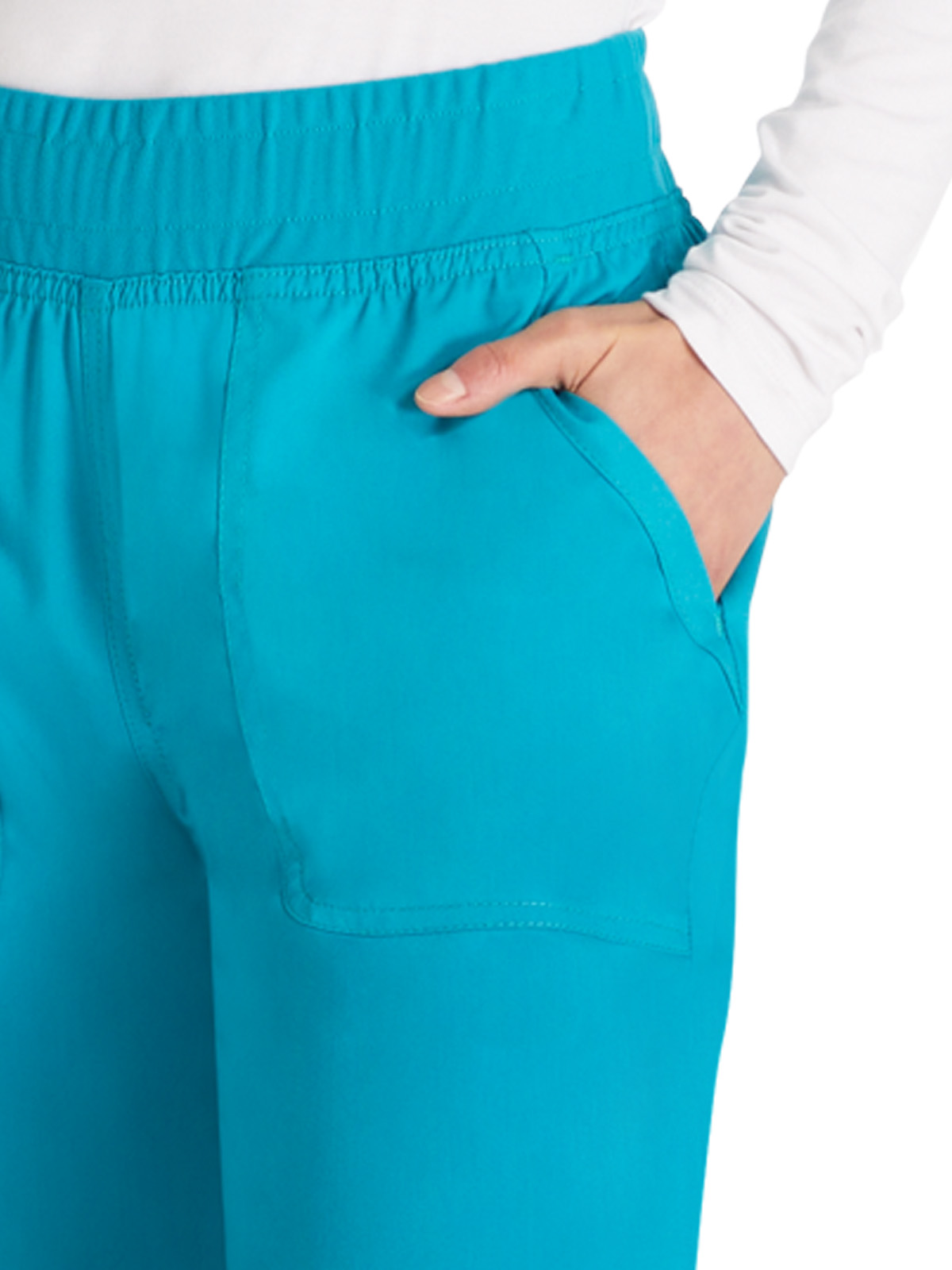 Cherokee - Workwear Revolution - Women's 5-Pocket Mid Rise Jogger Pant 27
