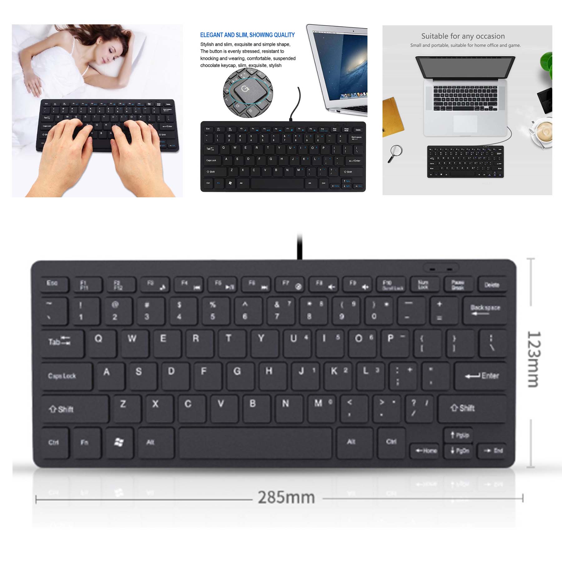 Mini Wired Keyboard 2