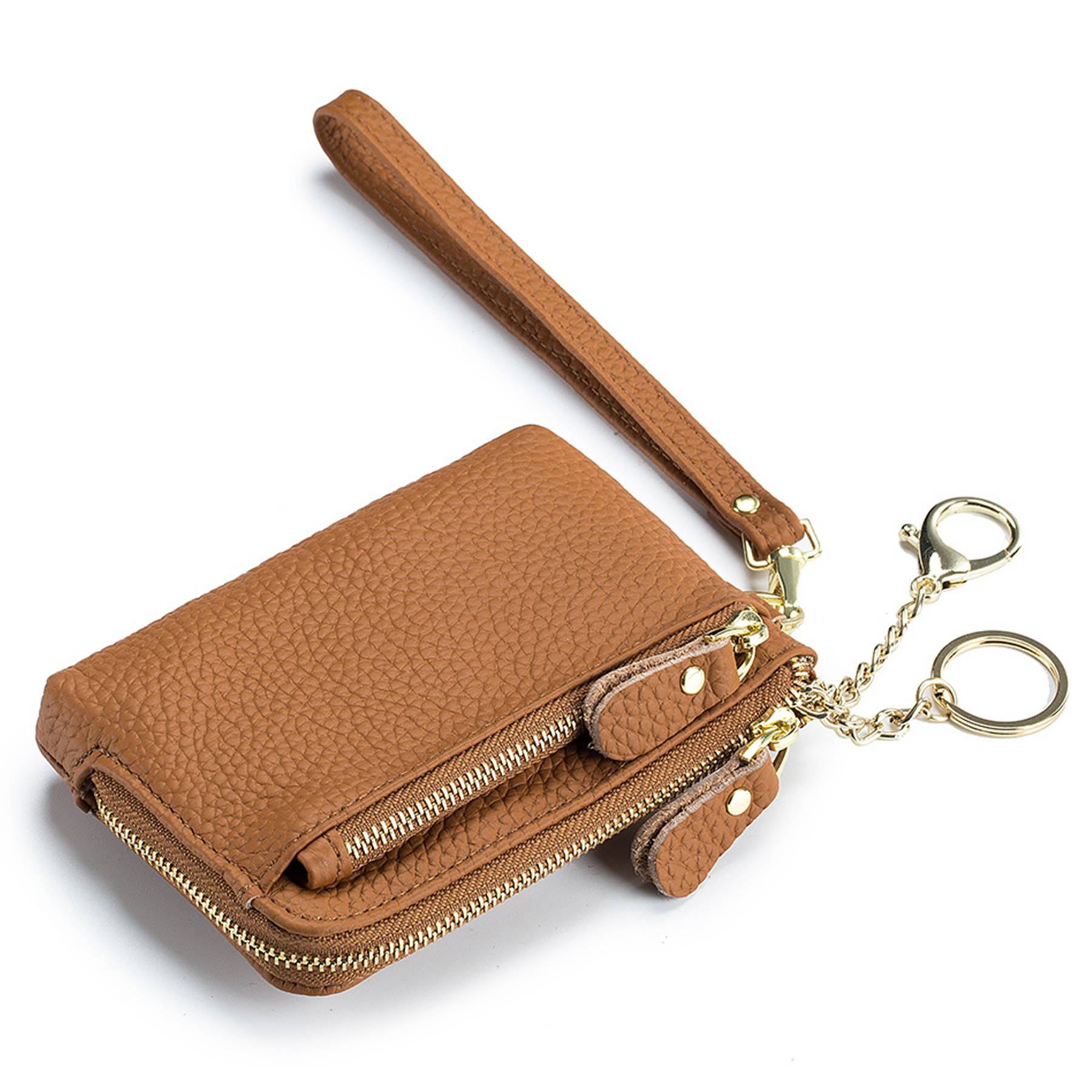 Genuine Leather Simple and versatile coin purse 8