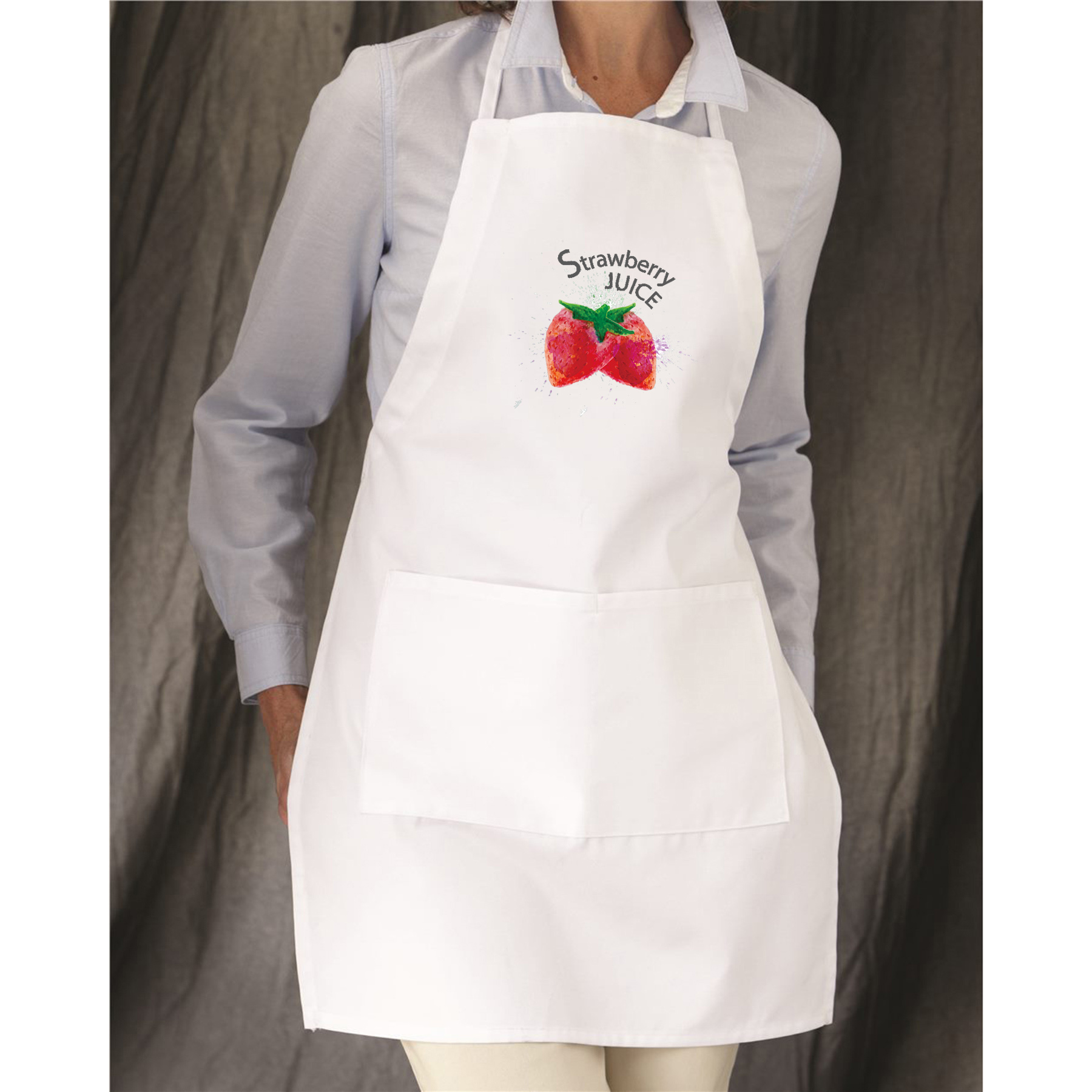 Butcher Style Cotton Twill Apron 7
