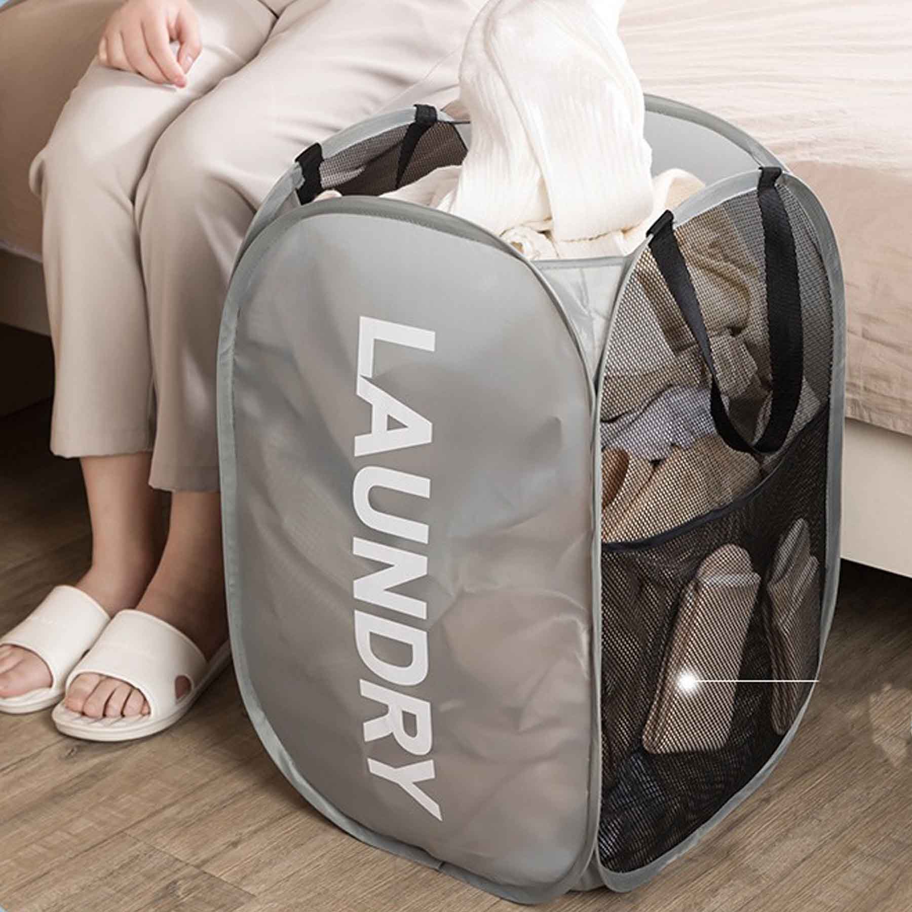 Foldable Household Storage Basket 4