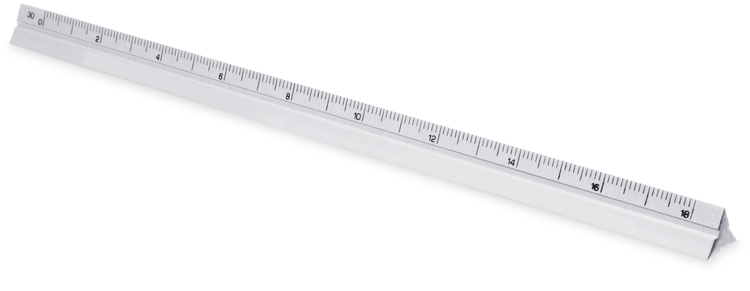 6" Engineer Pocket Scale 33
