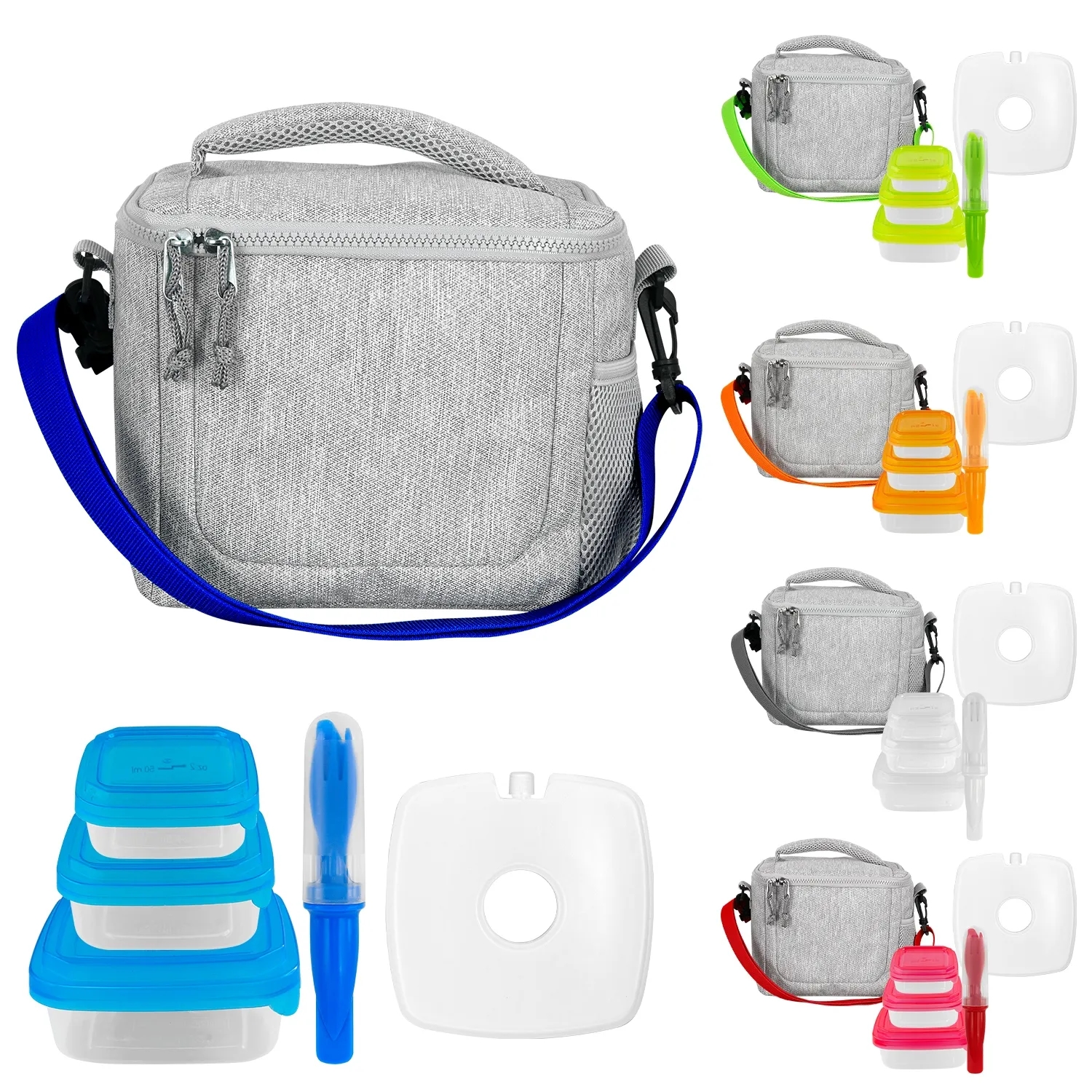 Adventure Cooler Chilled Lunch Set 4