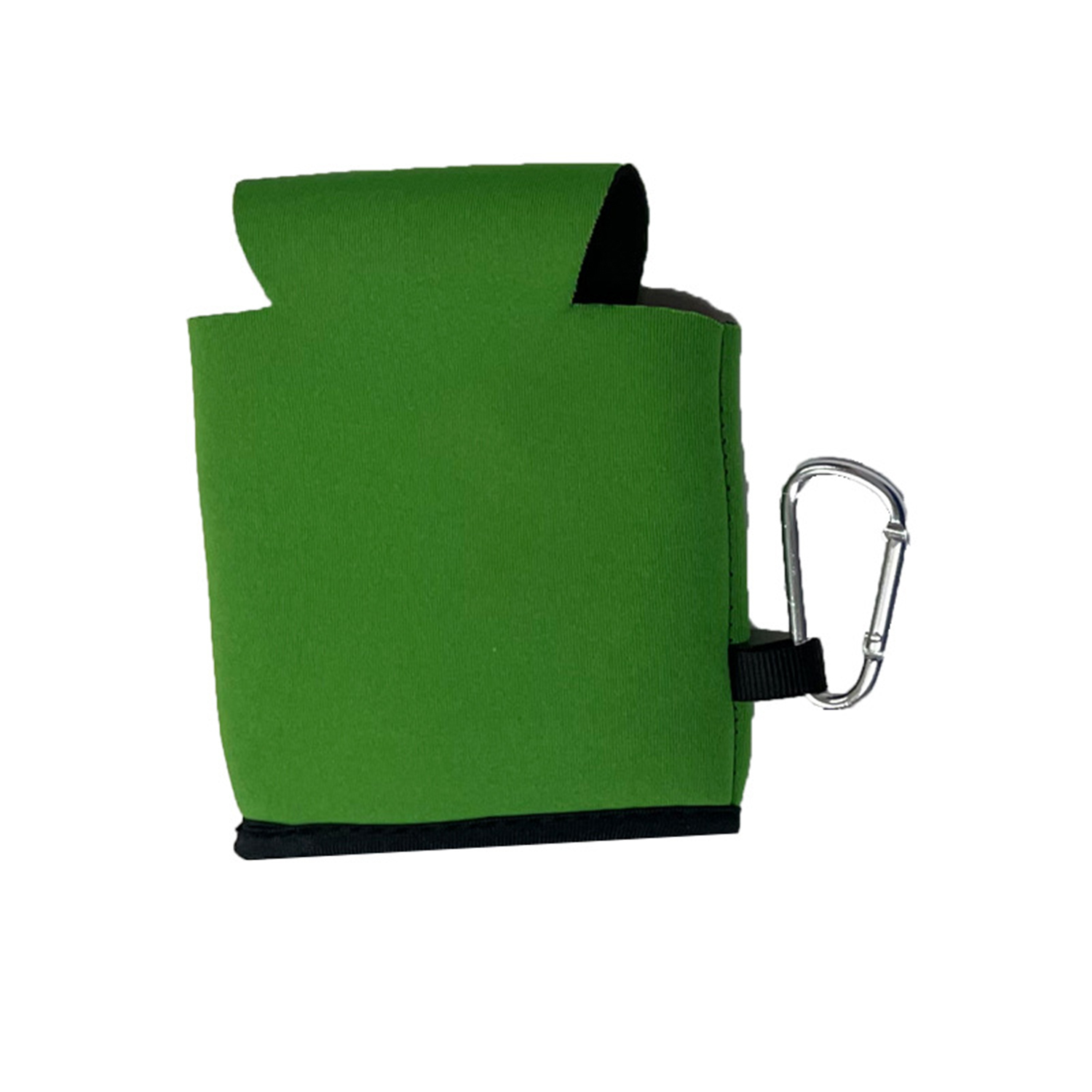 Neoprene Can Cooler W/ Carabiner Clip 10