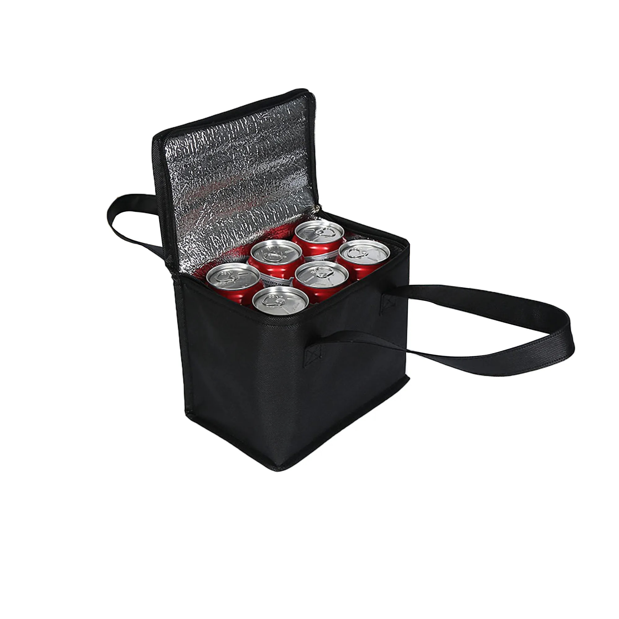 MOQ 50 8 Cans Non-woven Insulated Outdoor Reusable Folding B 7