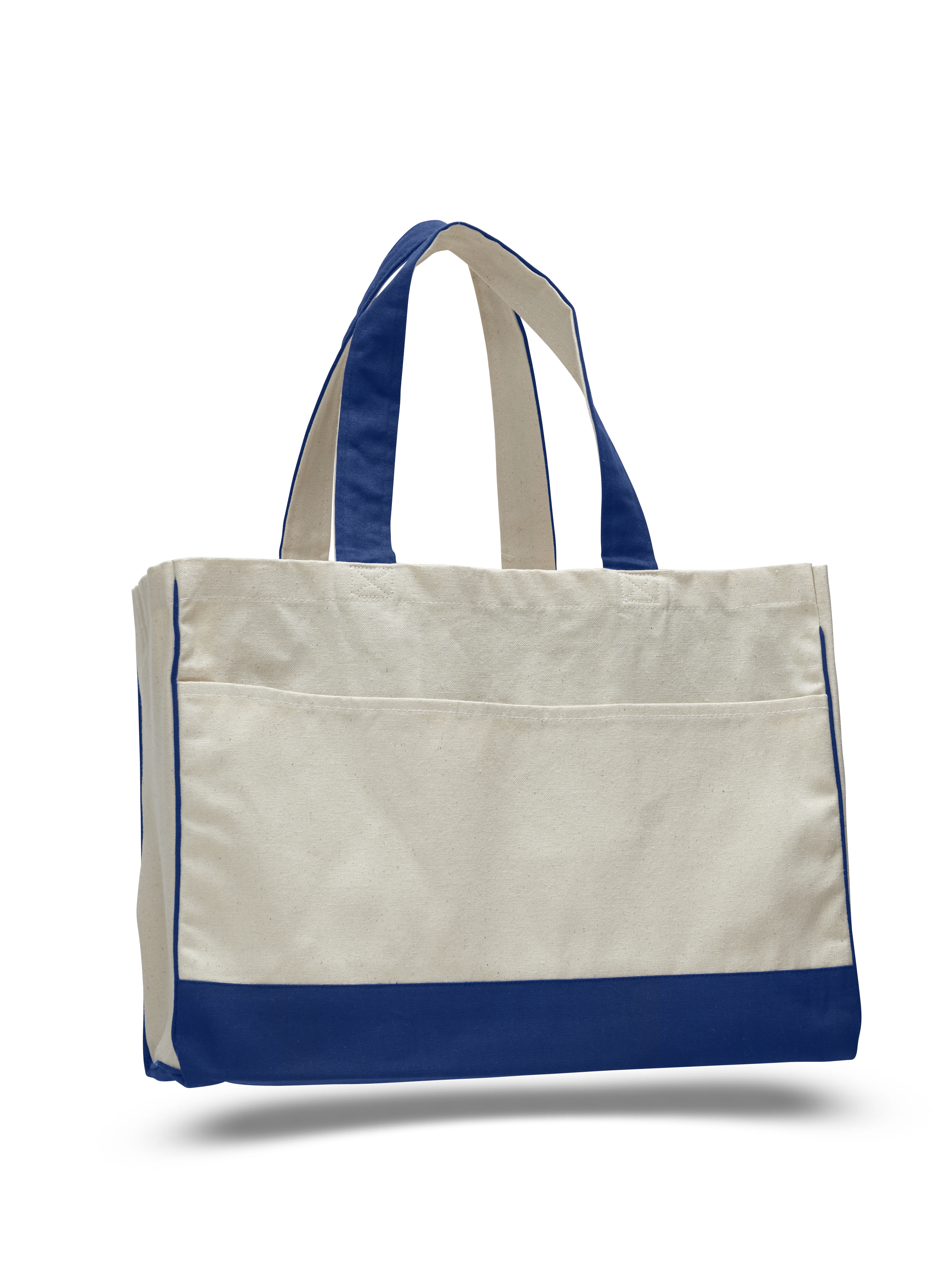 Heavy 12 oz. Cotton Canvas Shopping Tote - Colors, custom tote bag with logo imprint 7