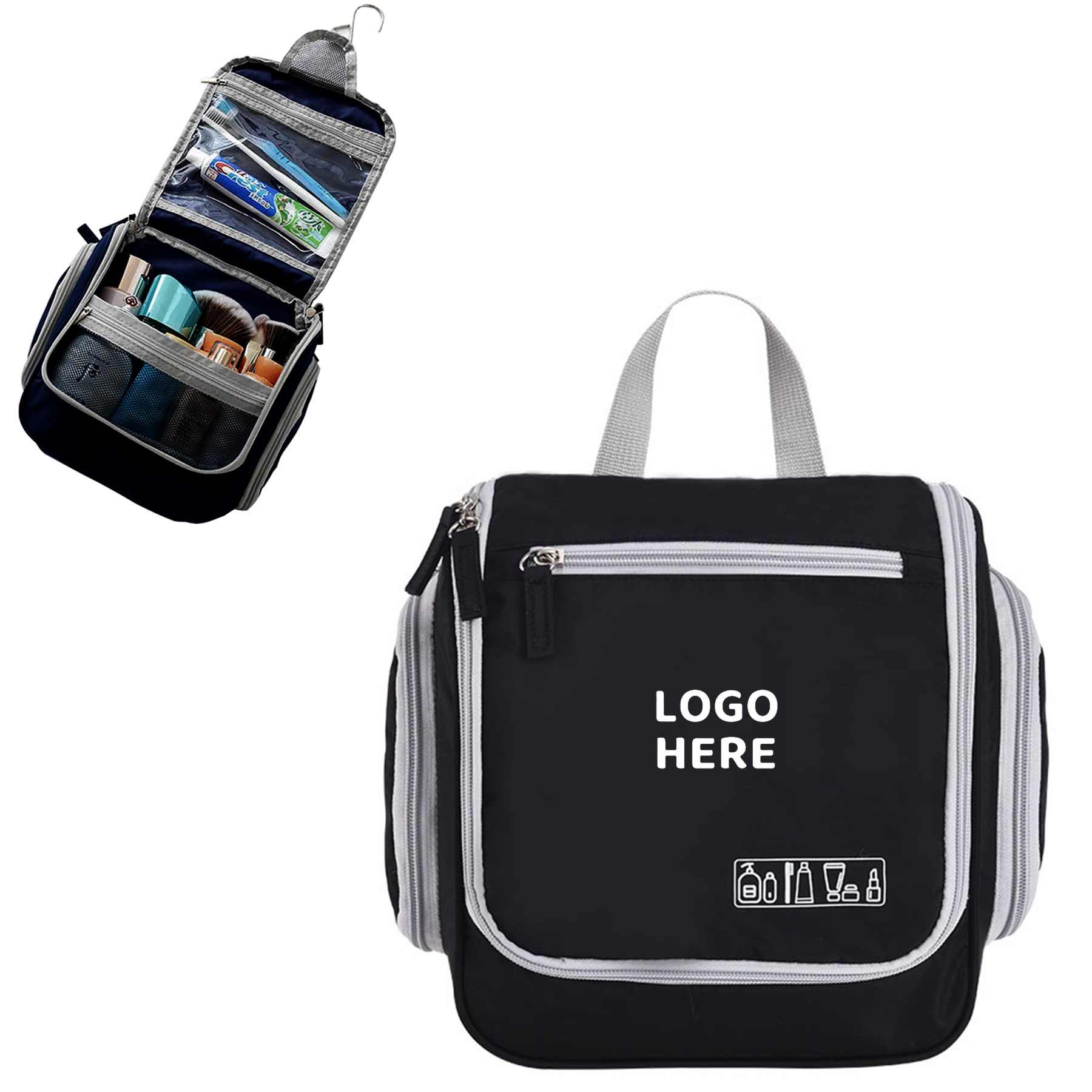 Toiletry Bag With Hanging Hook