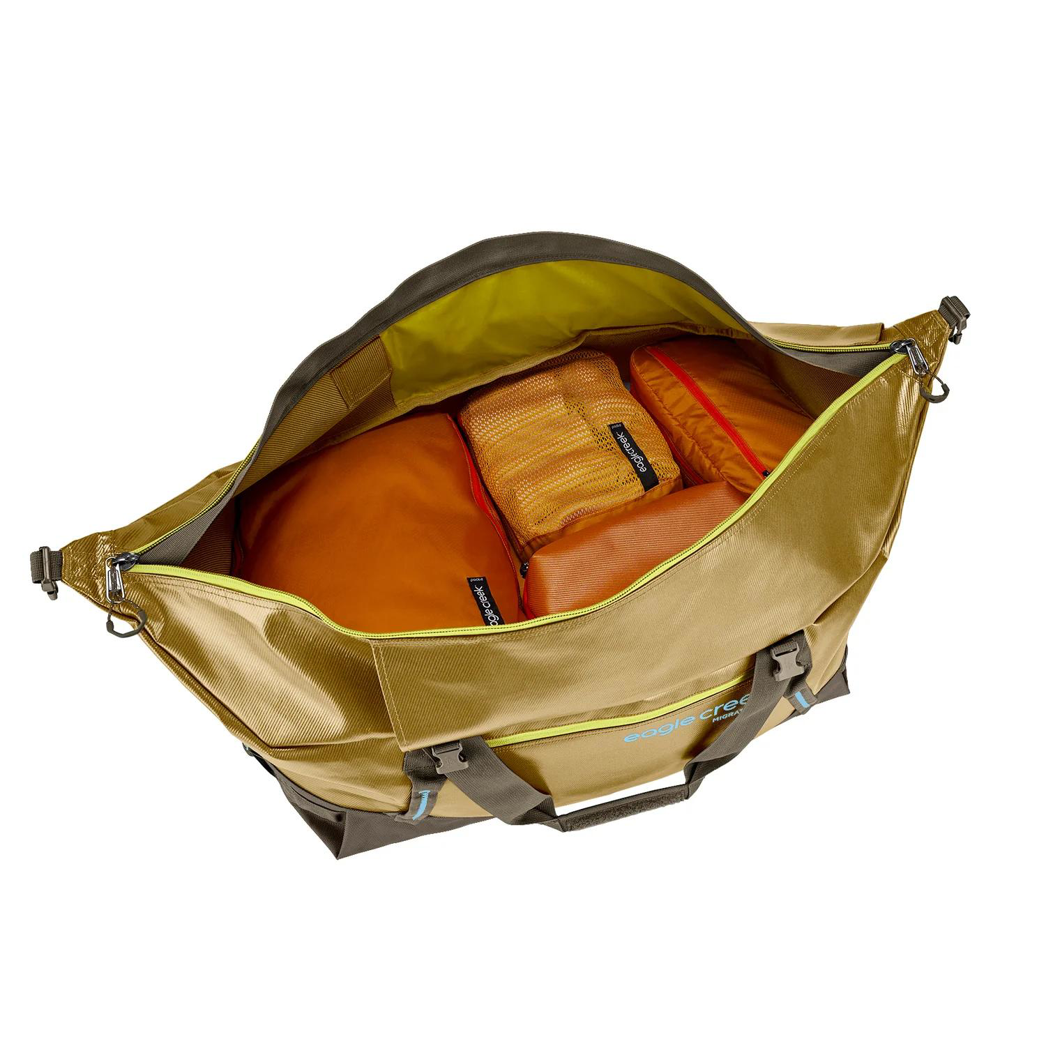 Eagle Creek® Recycled Migrate 110L Wheeled Duffel Bag 1