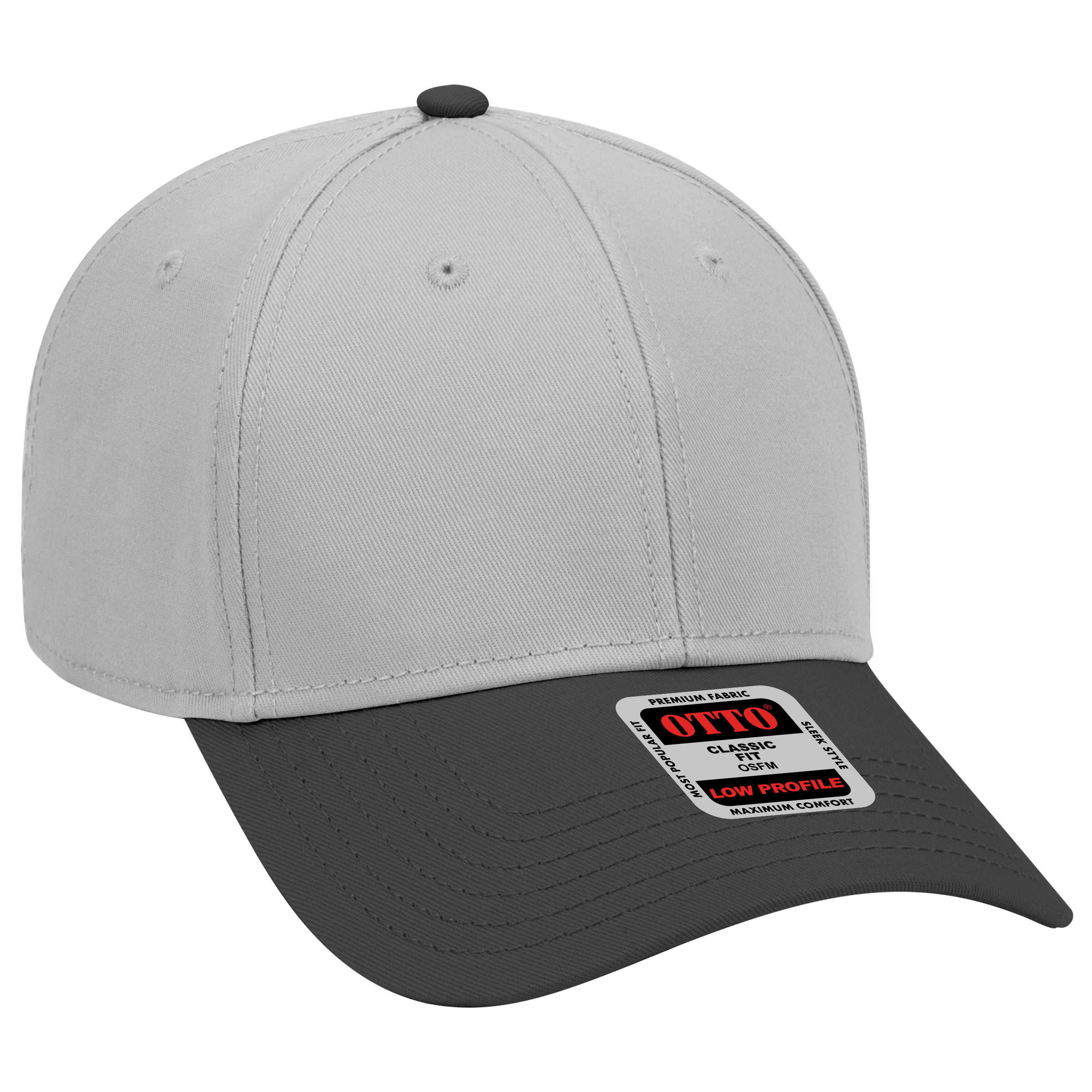 OTTO CAP® 6 Panel Low Profile Baseball Cap 5