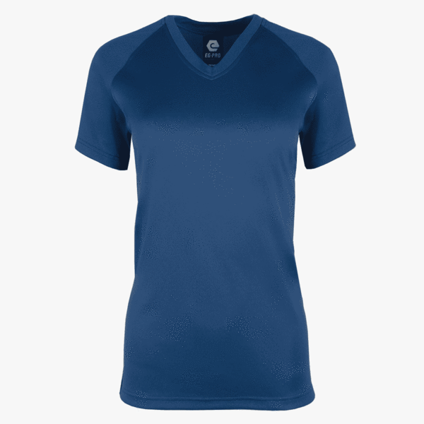 #E117 / Basic Training Women's V-Neck Raglan Tee 9