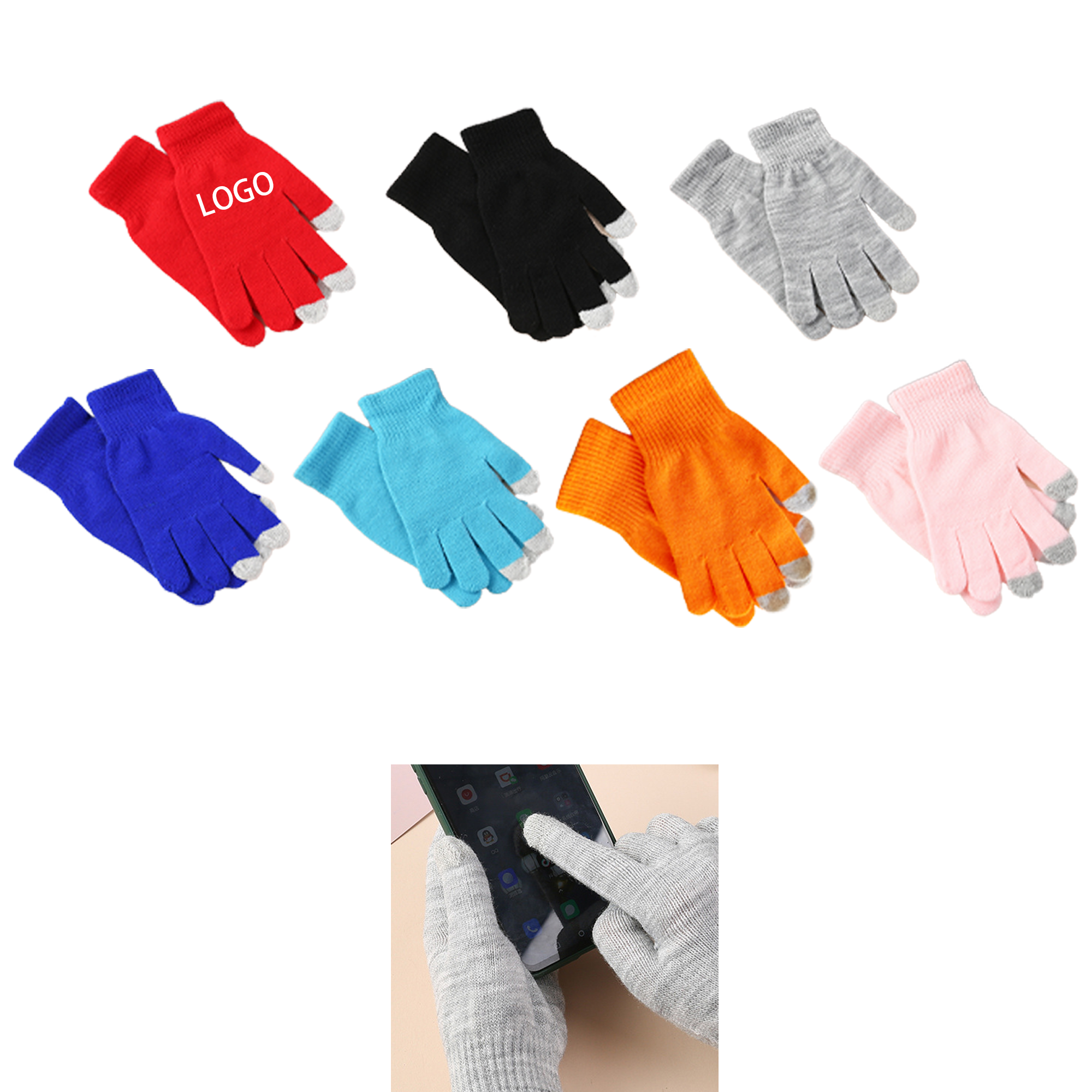 Unisex Thermal Touchscreen Gloves 1