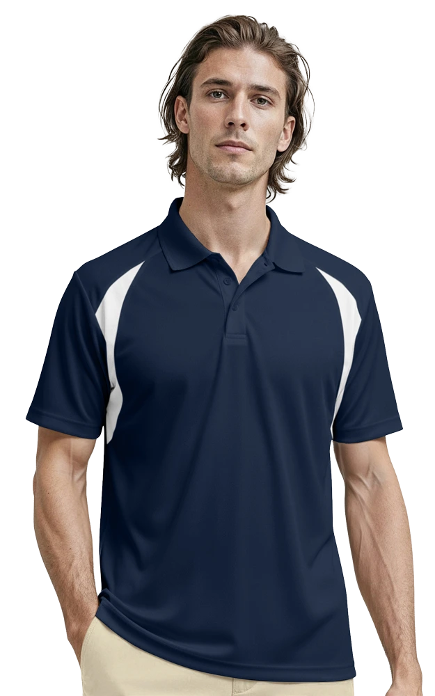 Men's Wicking Raglan Sleeve Polo 10
