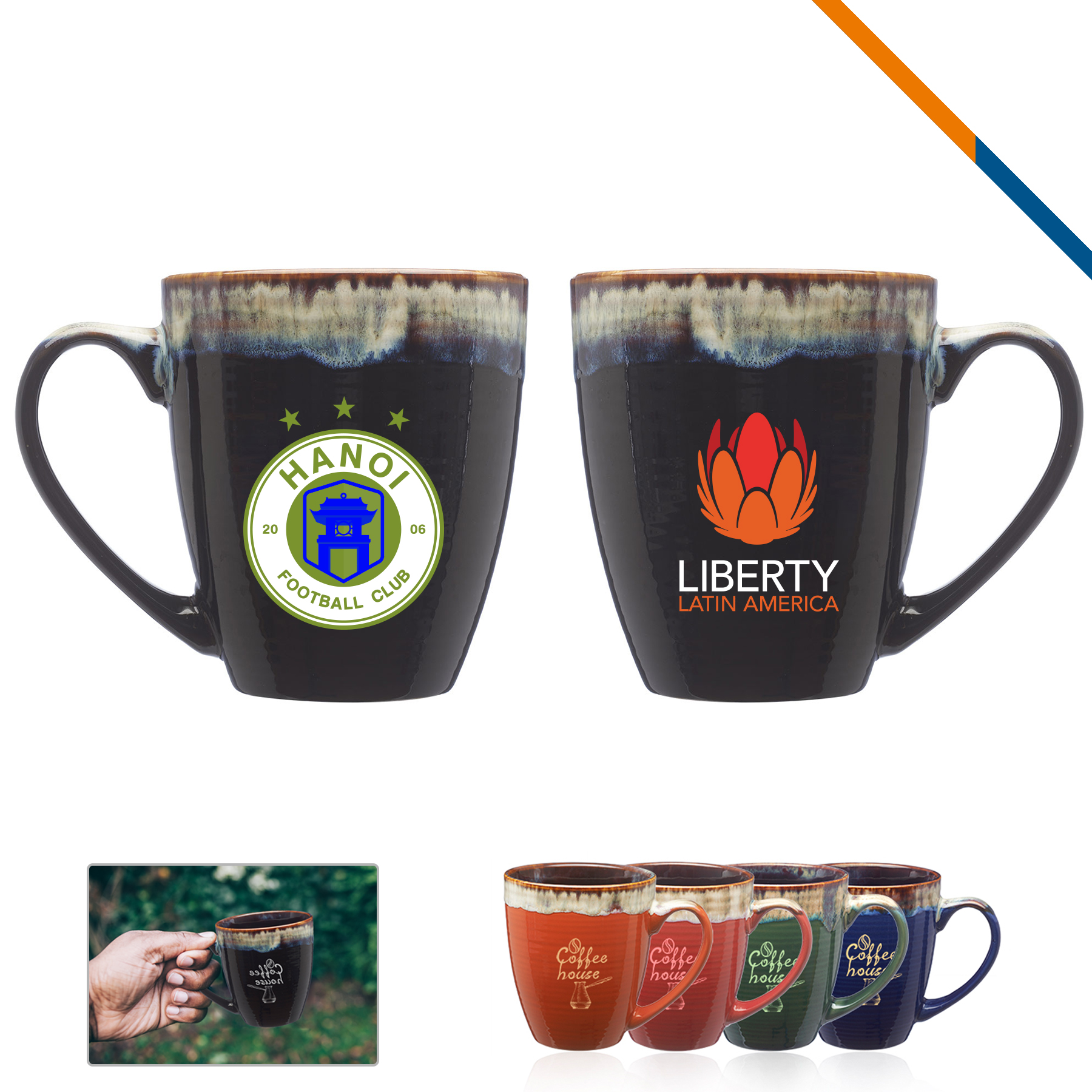 Miza Ceramic Mug - 17 OZ 4