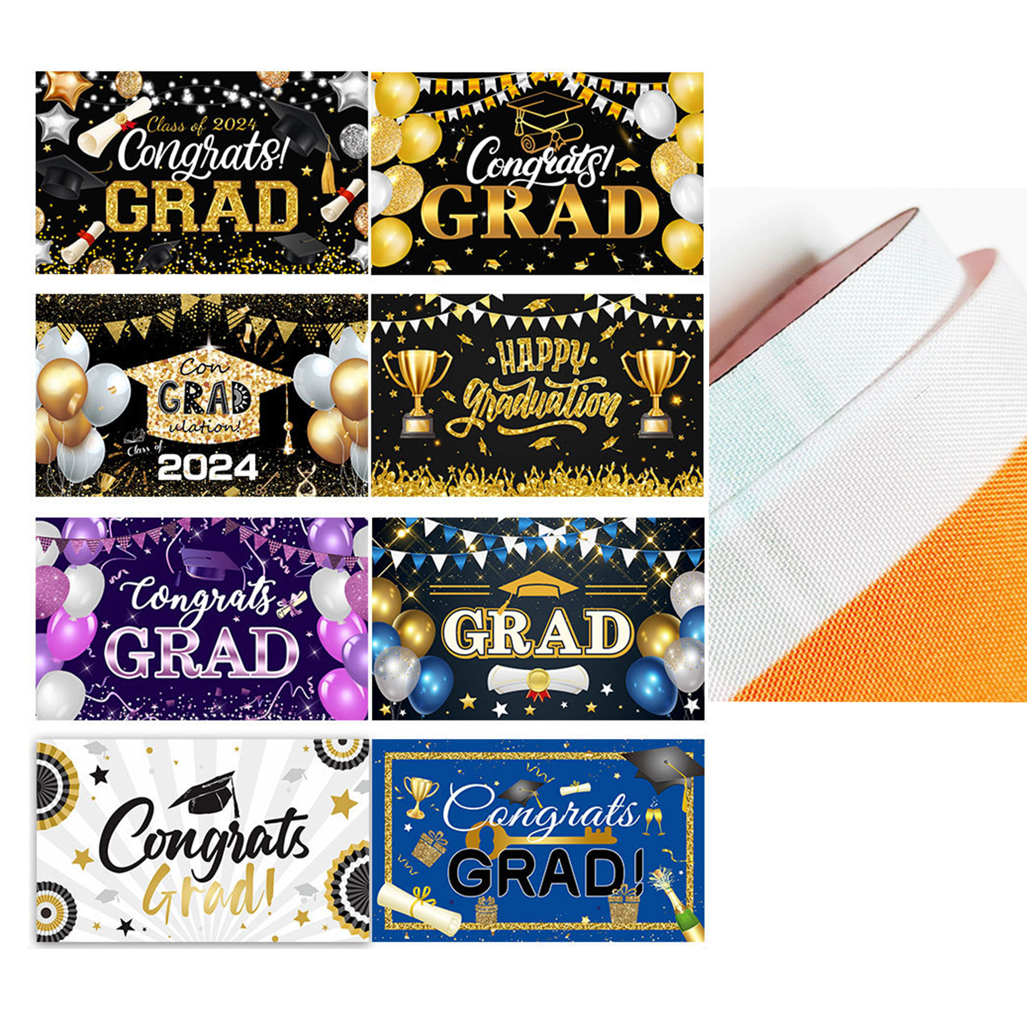 Custom Festival Graduation Background Banner 1