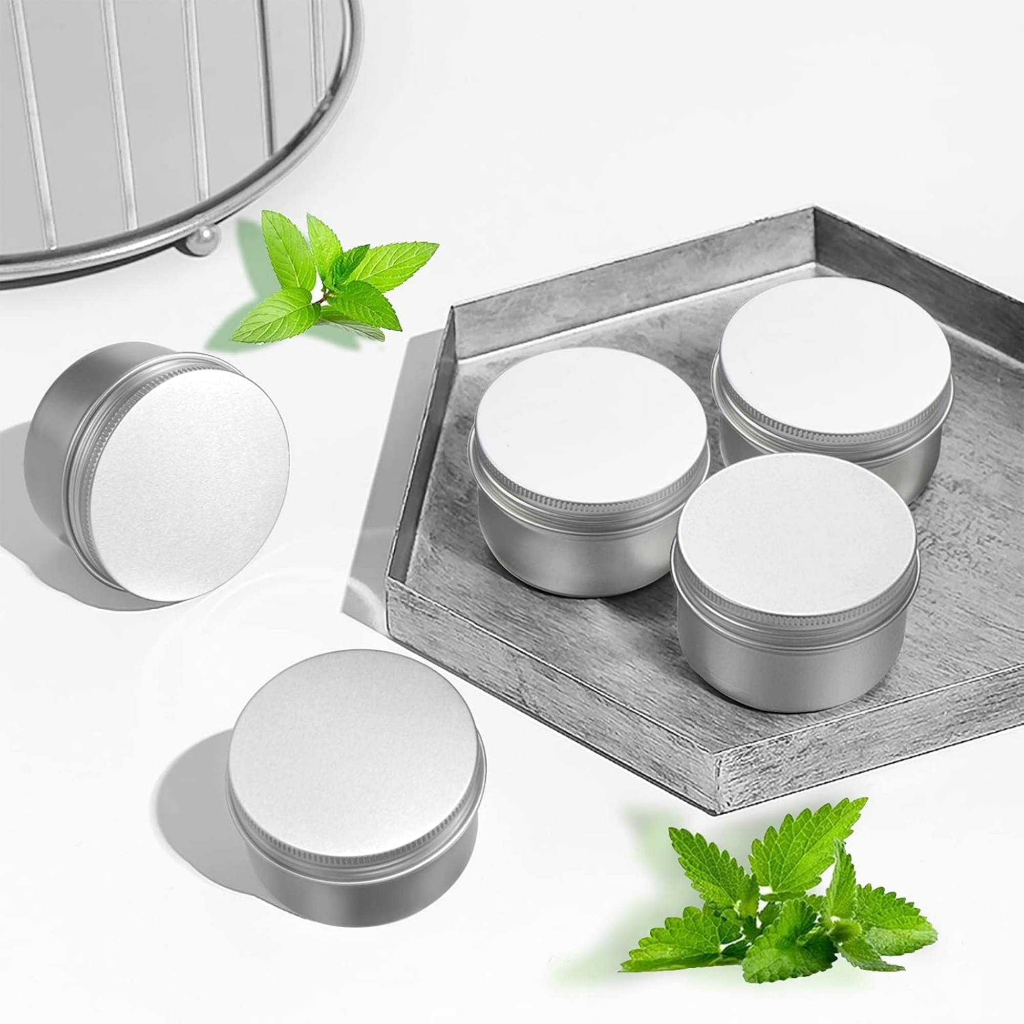 4 Ounce Aluminum Tin 6