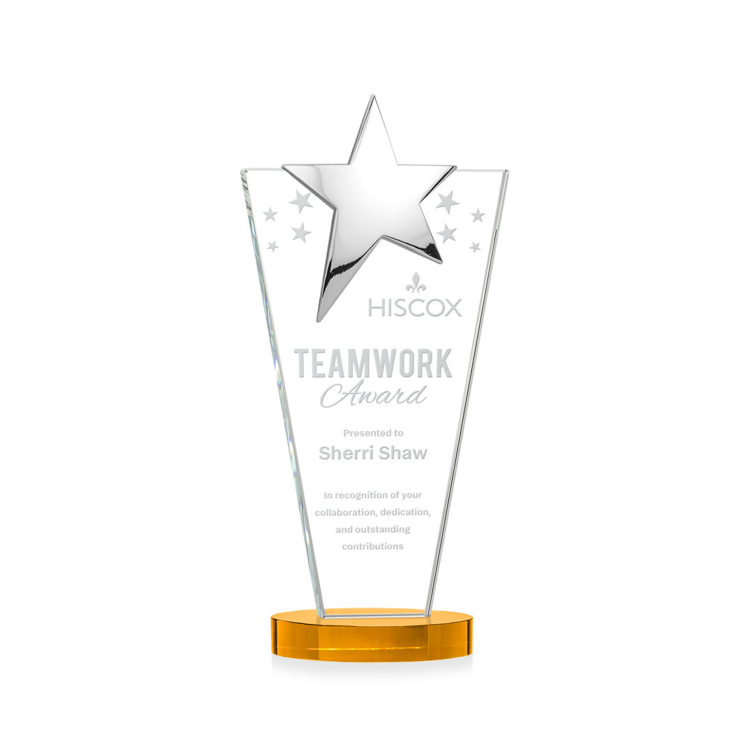 Mantella Chrome Star Award - Amber 7