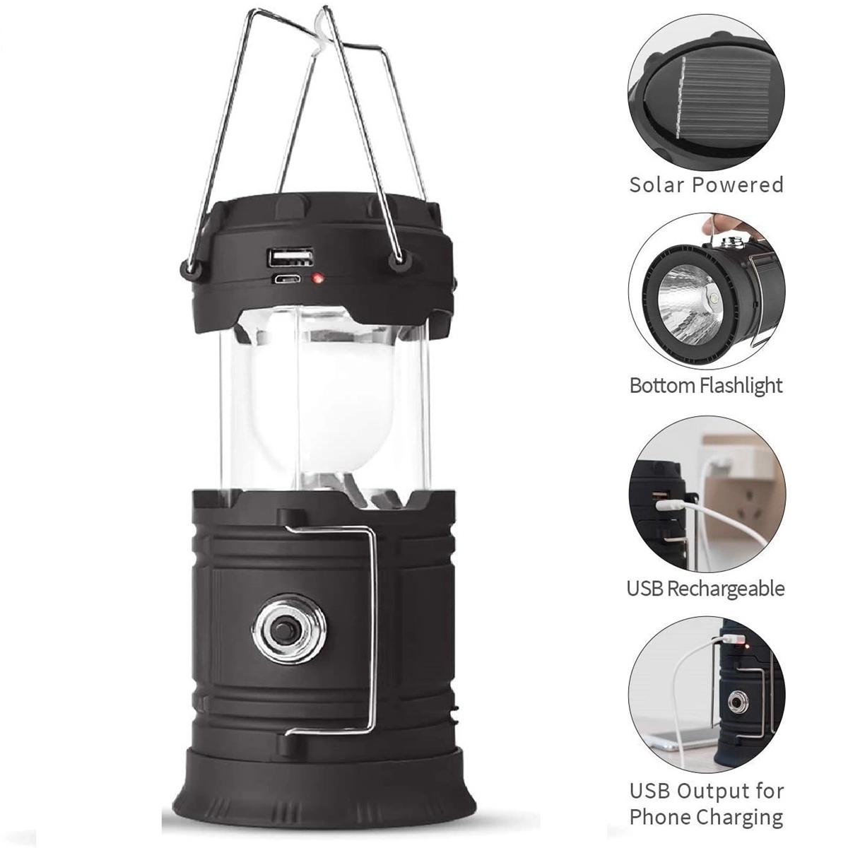 Multi-function Solar Camping Lantern 3