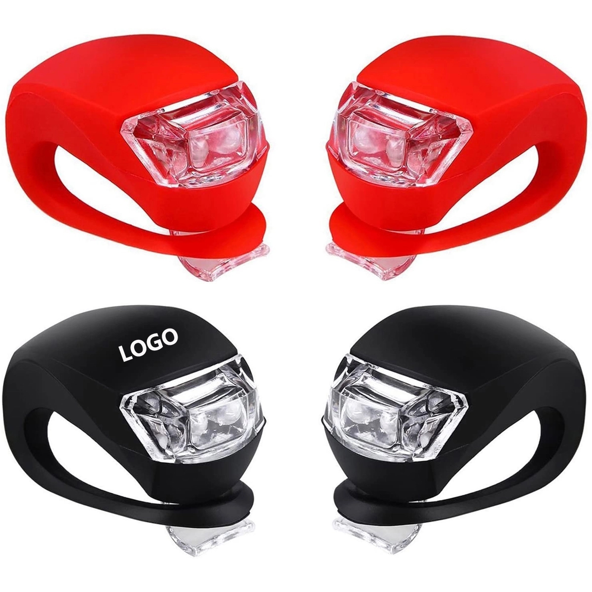 Bicycle Light Front and Rear Silicone LED Bike 3
