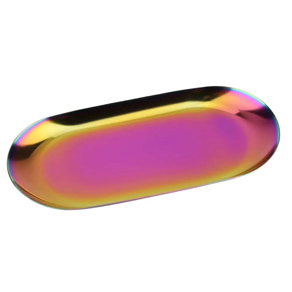 Stainless Steel Oval Check Presenter 2