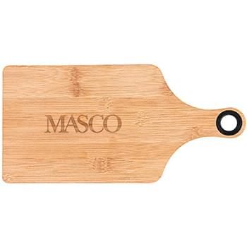 The Genoa 14-Inch Bamboo Cutting Board with Handle 1
