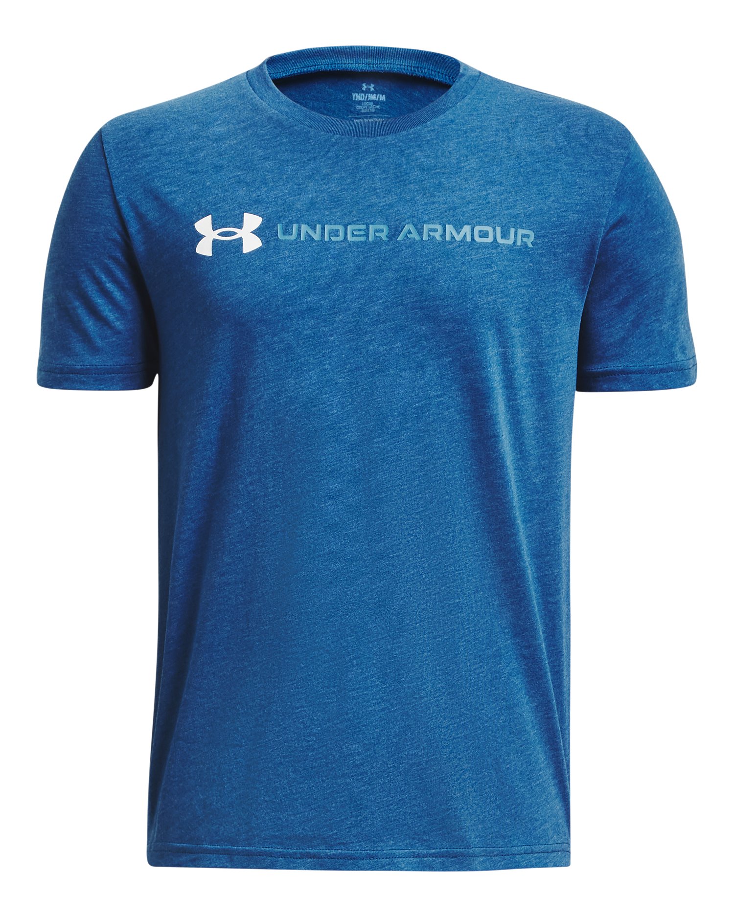 UA Logo Wordmark Boys' Short Sleeve 2