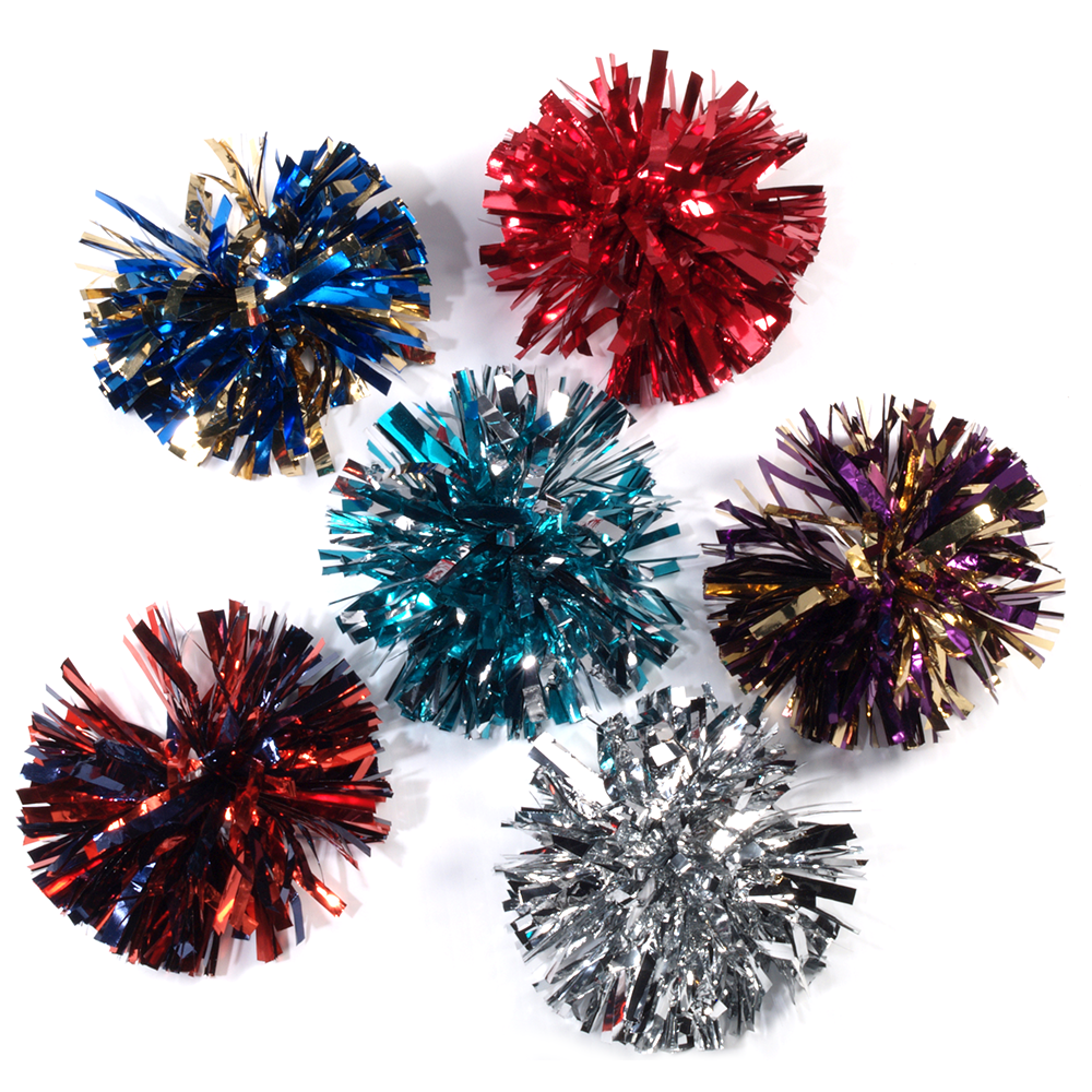 Metallic Shoe Pom 2