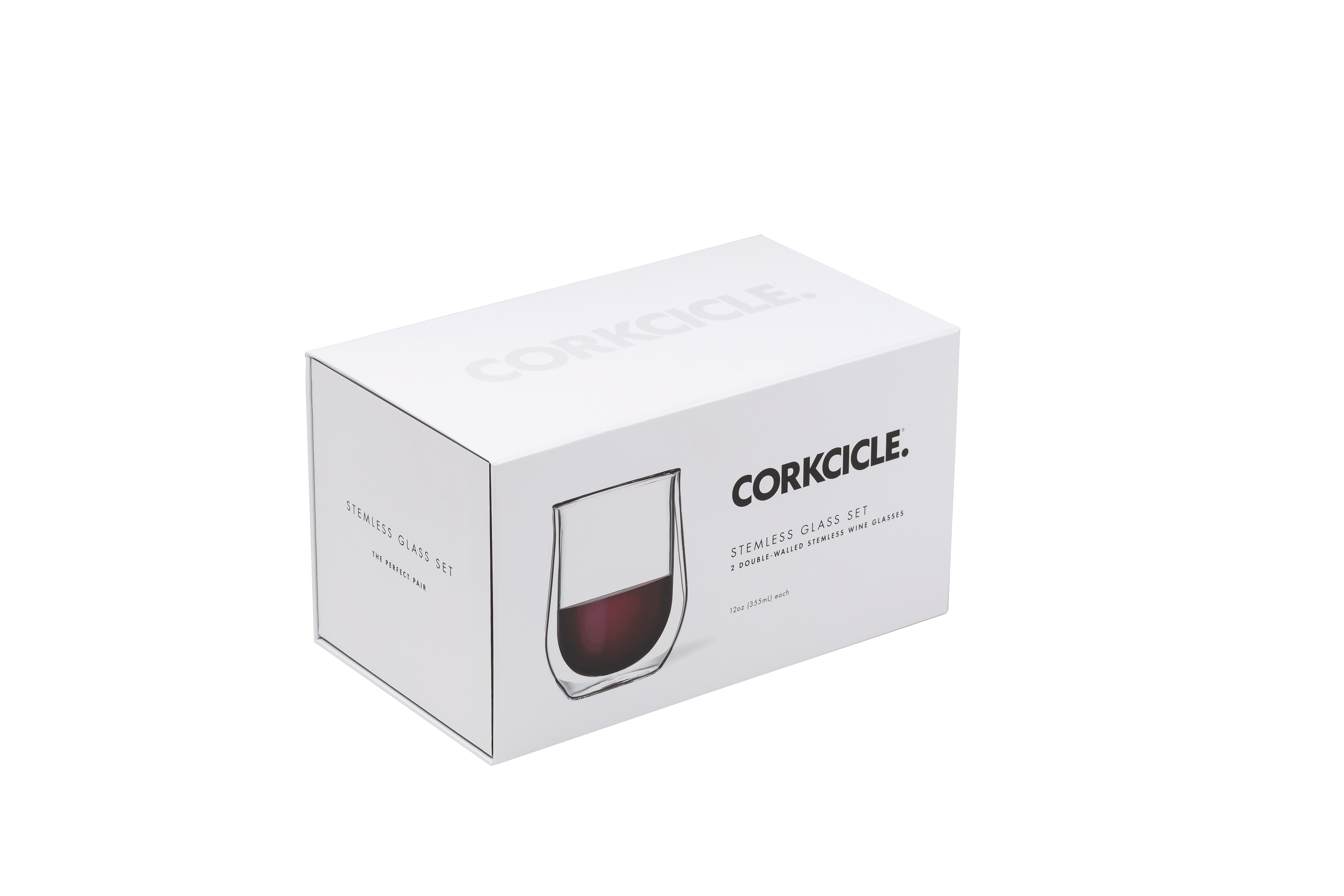 CORKCICLE® Stemless Glass Set (2) 13
