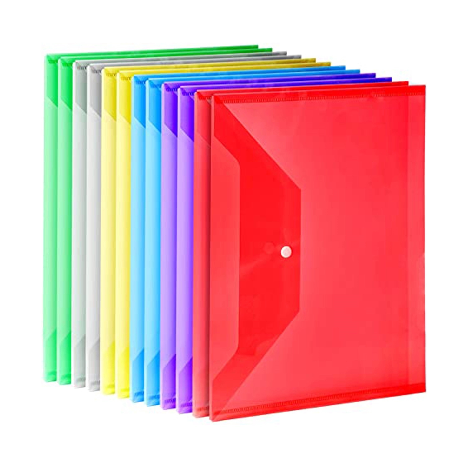 Transparent PP Buckle File Bag 2