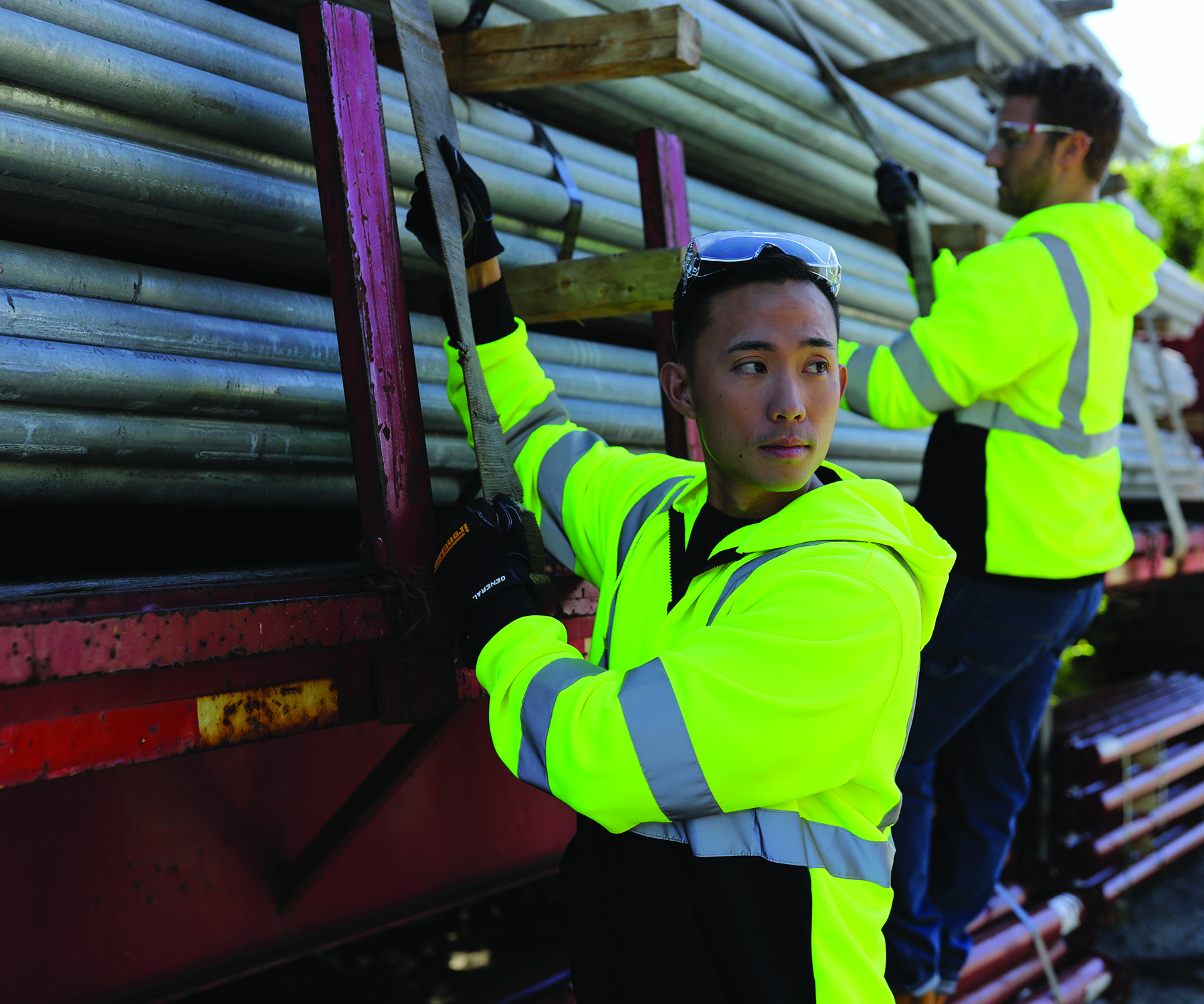 Signal Hi-Vis Full Zip Hoodie