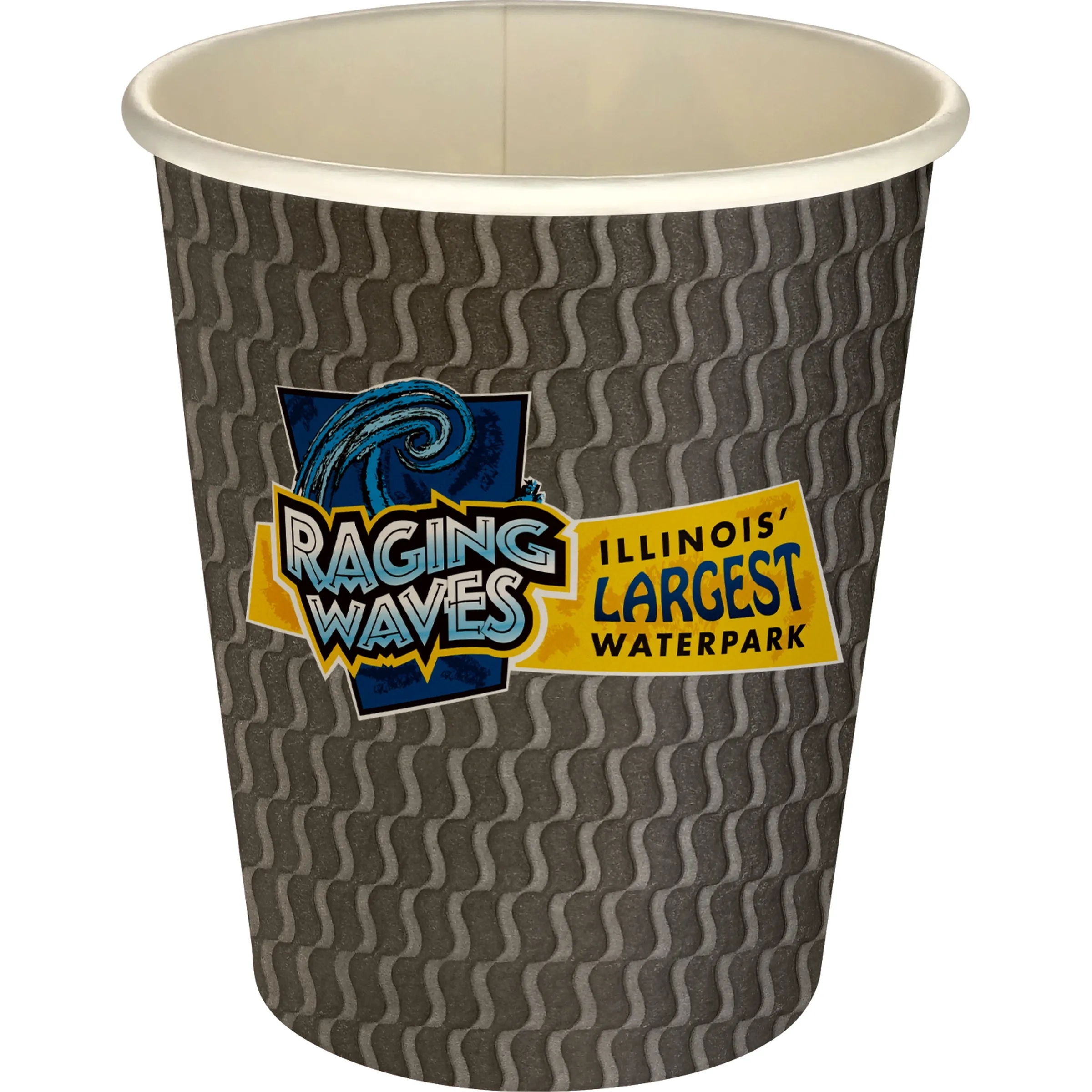 5 oz Full Color Wave Paper Cup 12