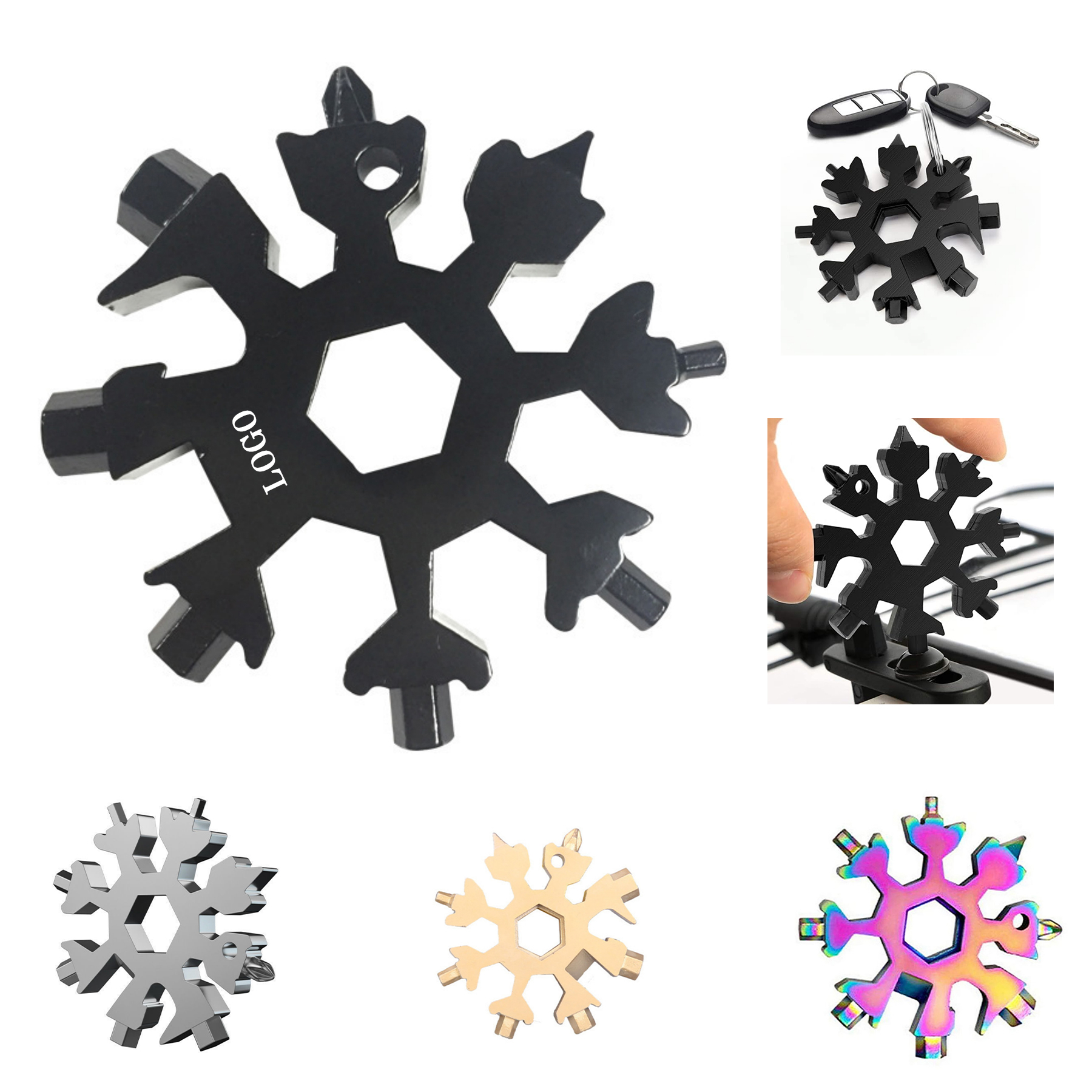 18 in 1 Snowflake Multi Tool 1