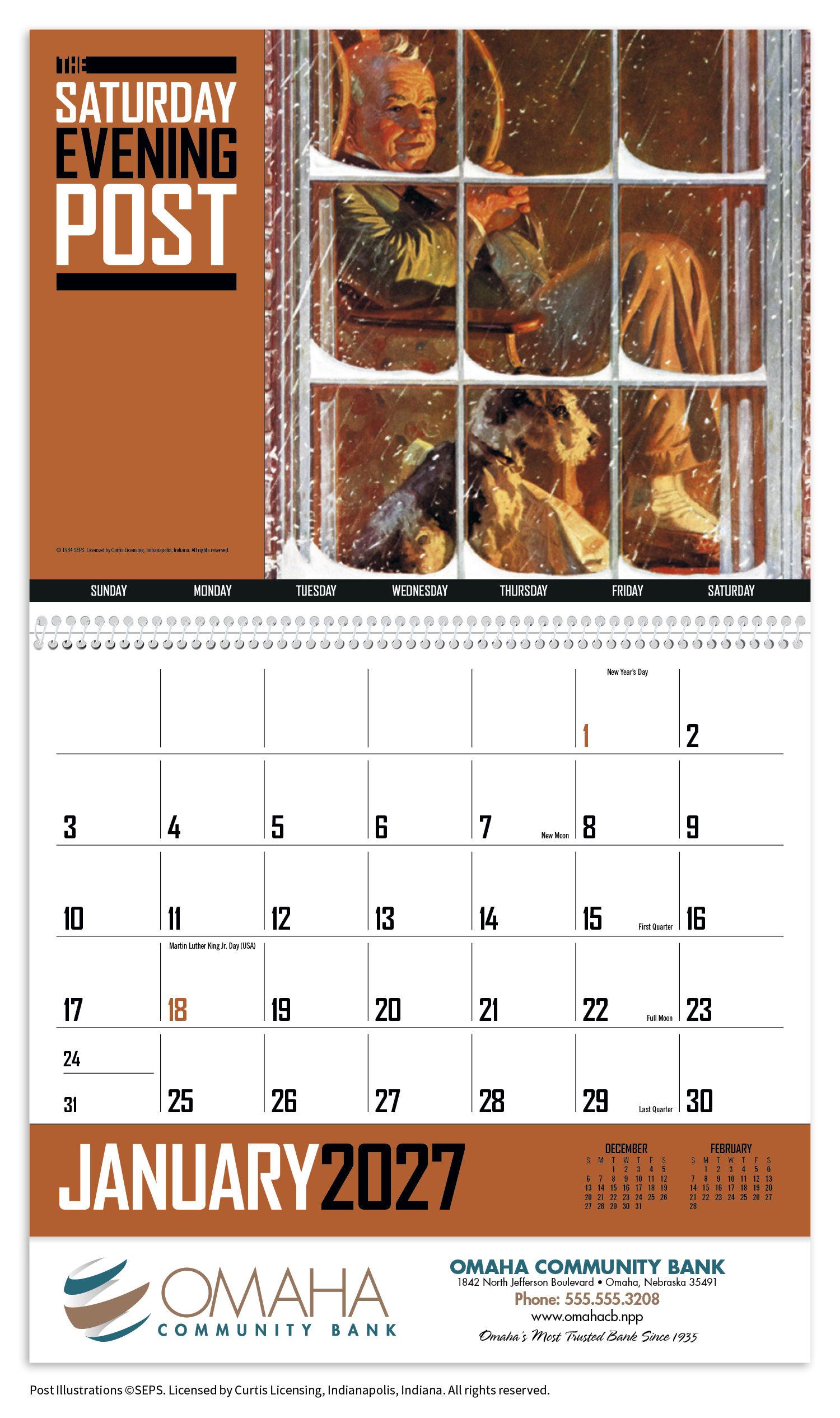 Triumph® Calendars The Saturday Evening Post 64