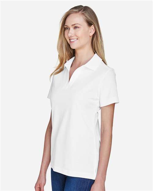 Women's CrownLux Performance® Plaited Polo - DG20W 27