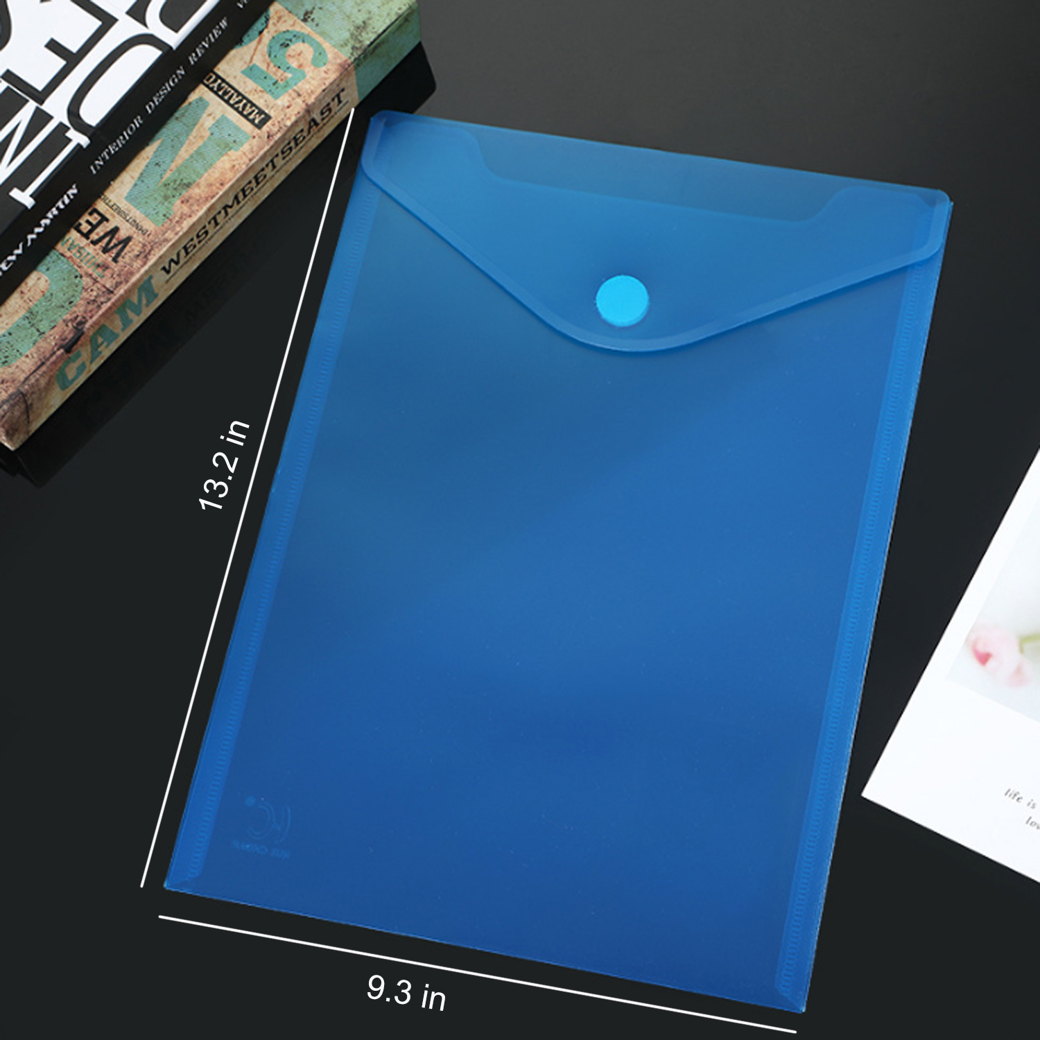 Letter Size Lightweight Plastic File Folder 5