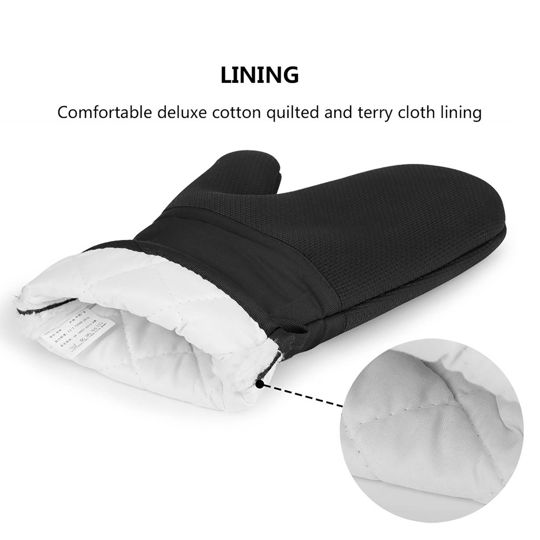 Silicone Kitchen Oven Mitt Glove 4