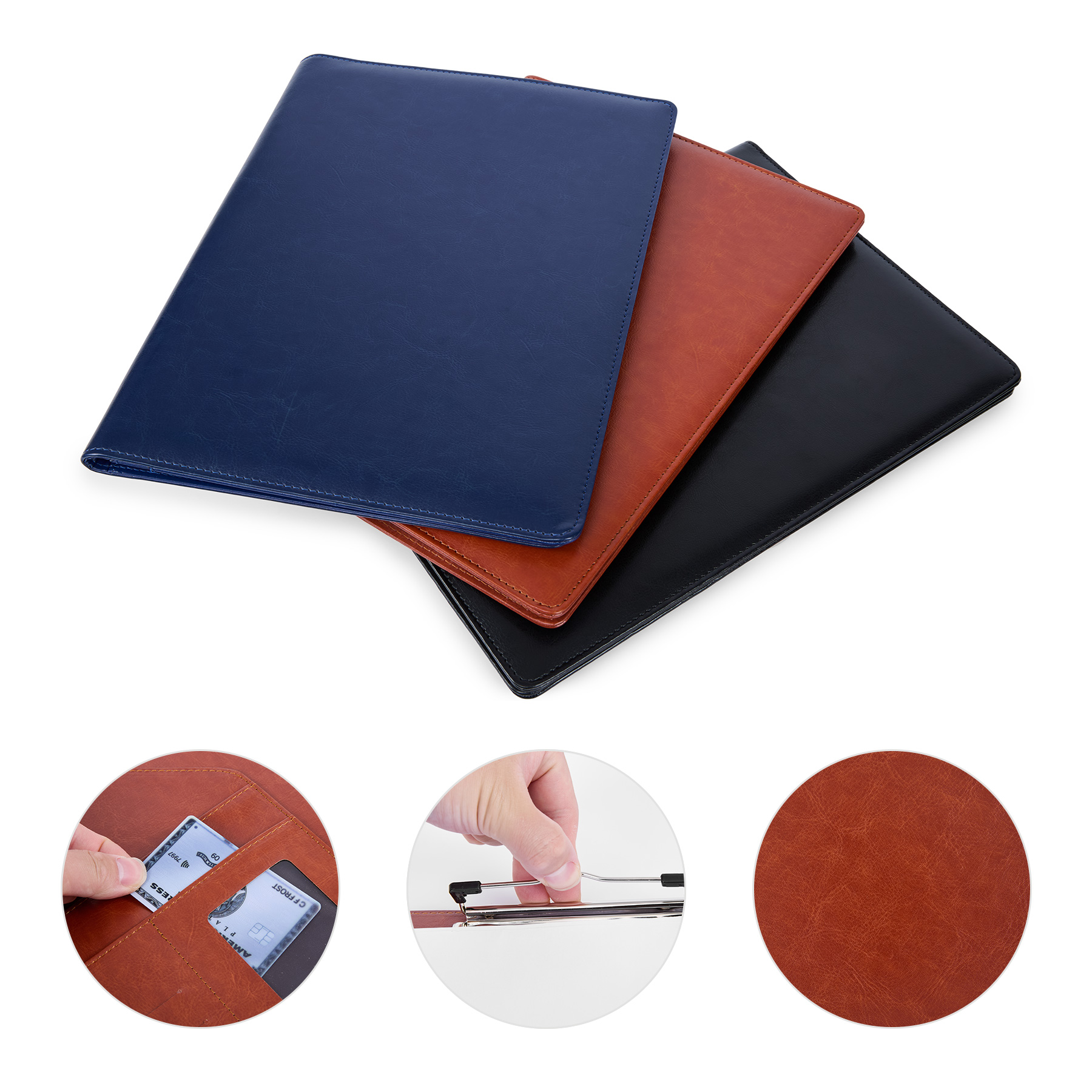 PU Leather Clipboard 2