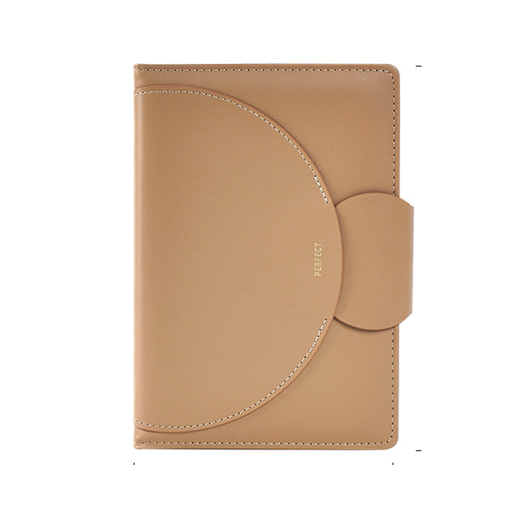 Semicircular Leather Notebook 12