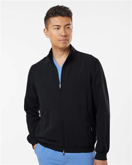 Wolfe Everyday Full-Zip 6-Pocket Scrub Jacket