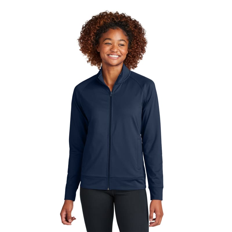 Sport-Tek Women's Sport-Wick Stretch Full-Zip Cadet Jacket 17