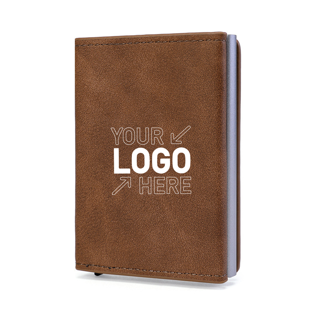 Front Pocket Wallet for Men RFID Blocking Leather 3