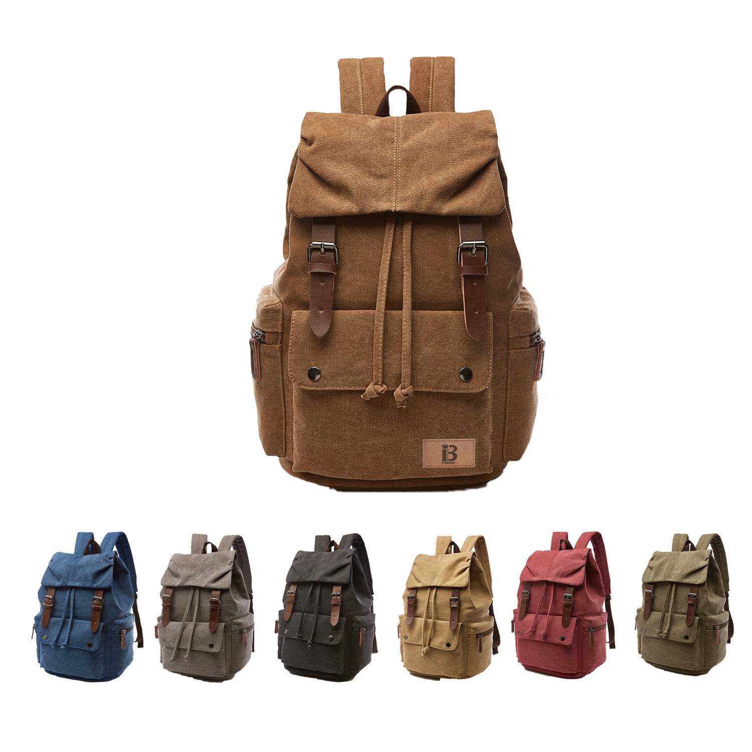 Canvas Vintage Backpack 1